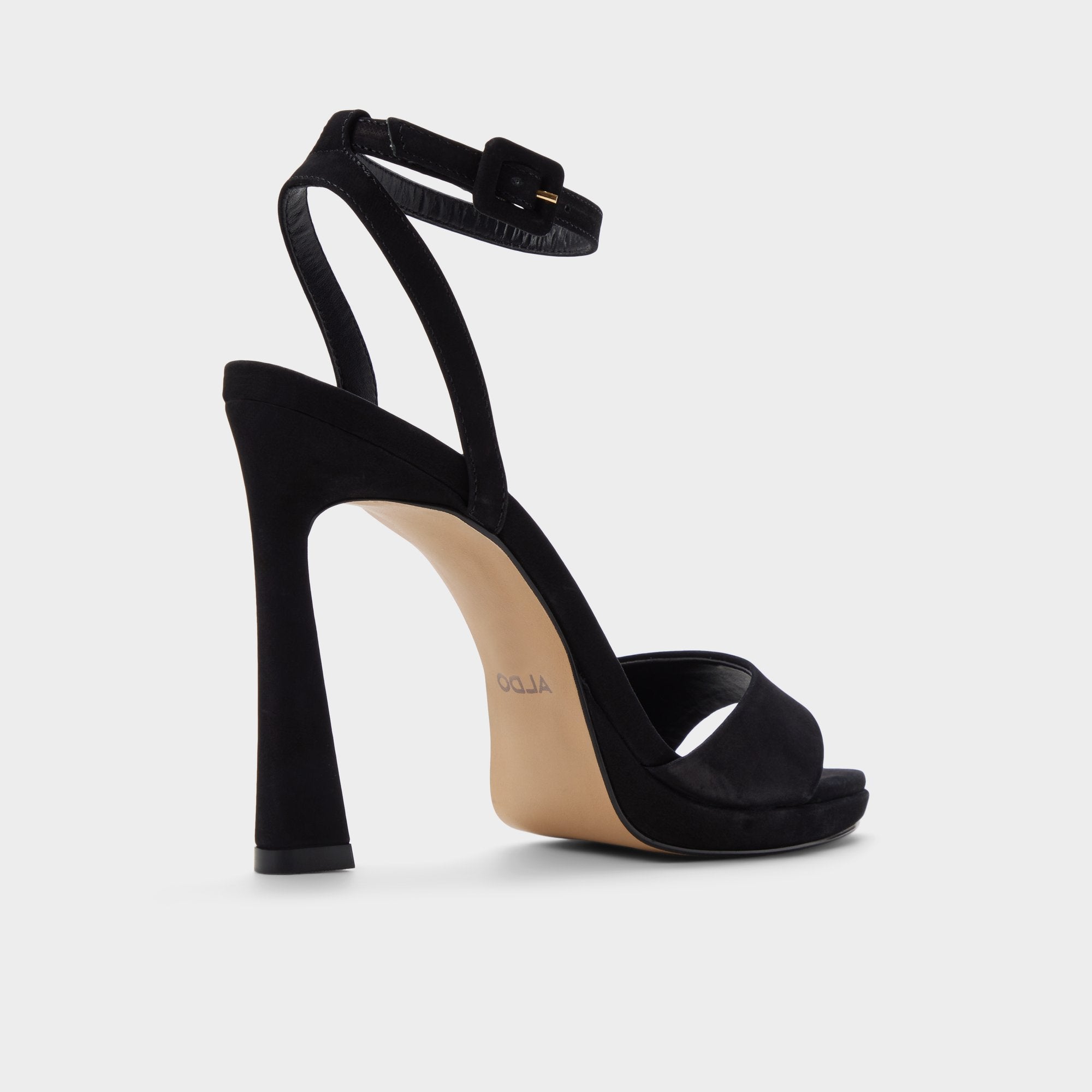 Black Ivette in Black - Heeled sandal, Platform | Aldo