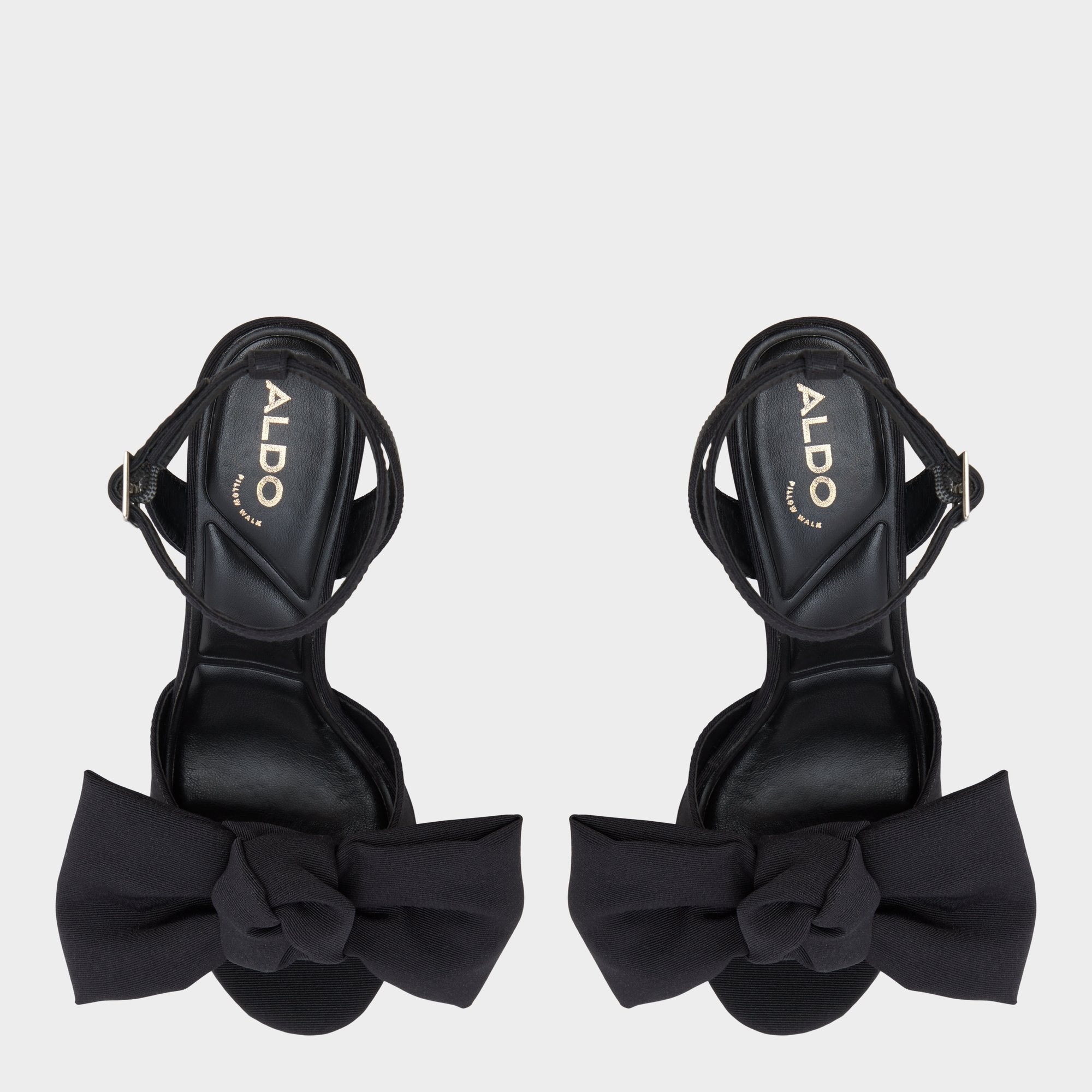 Black Luscious in Black 14154112 - Strappy heeled sandal, Platform | Aldo