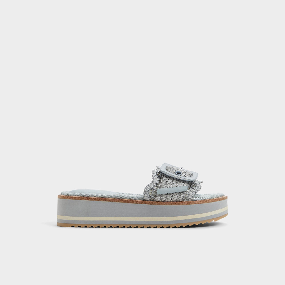 Other Blue Wavynelly Other Blue Women's Flats - Slide sandal, Platform | Aldo