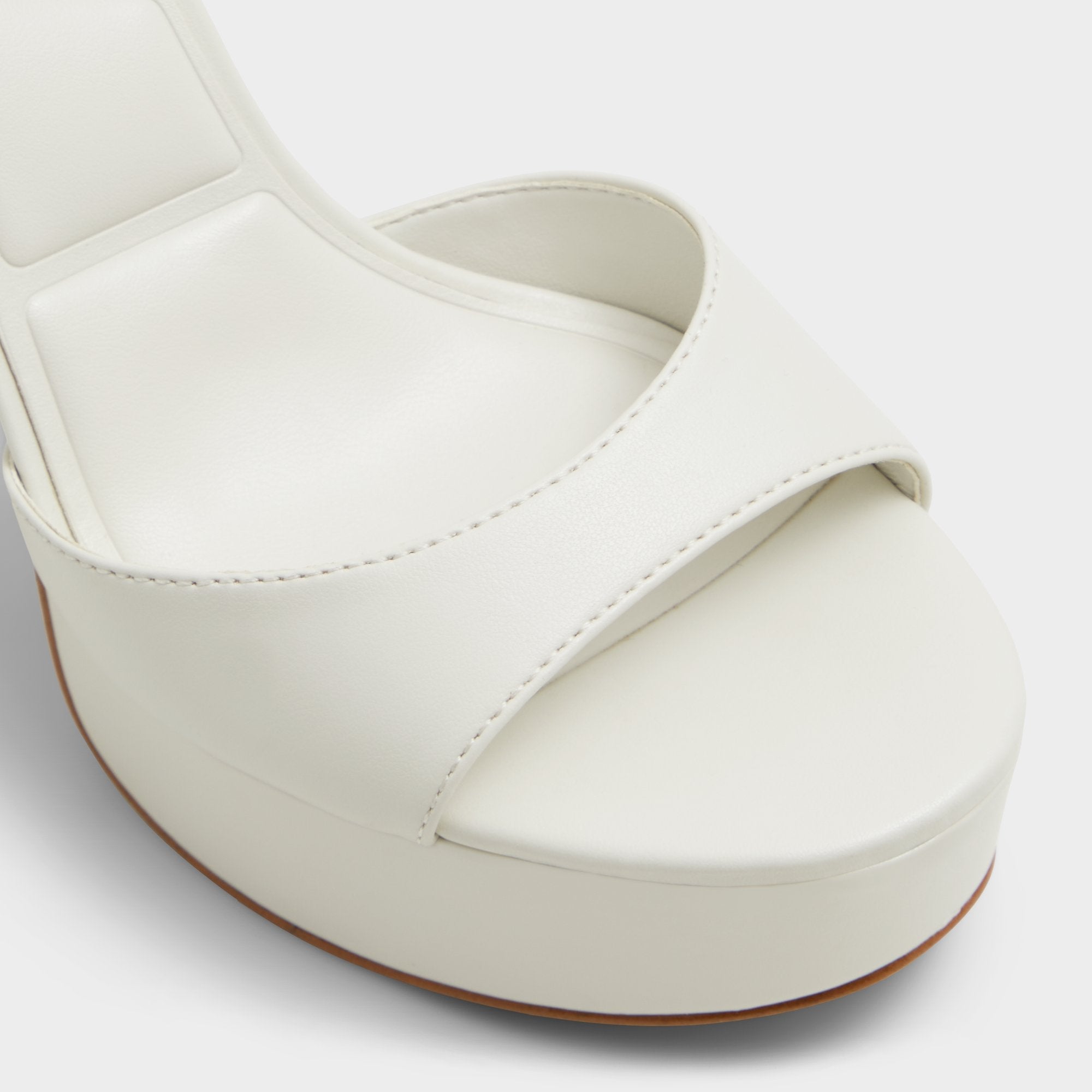 White Valoria White Women's Platform sandals - Strappy heeled sandal | Aldo