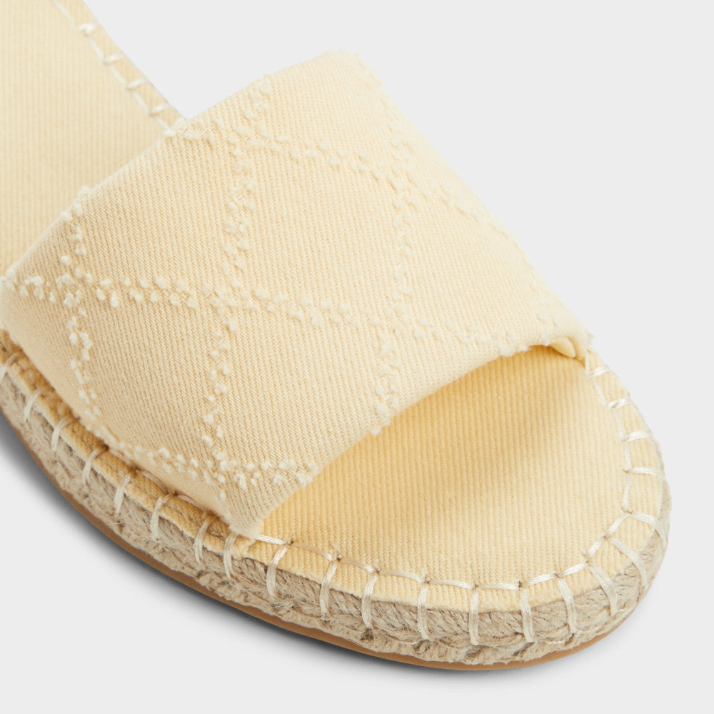 Dark Yellow Erireni Dark Yellow Women's Platform sandals - Slide sandal | Aldo