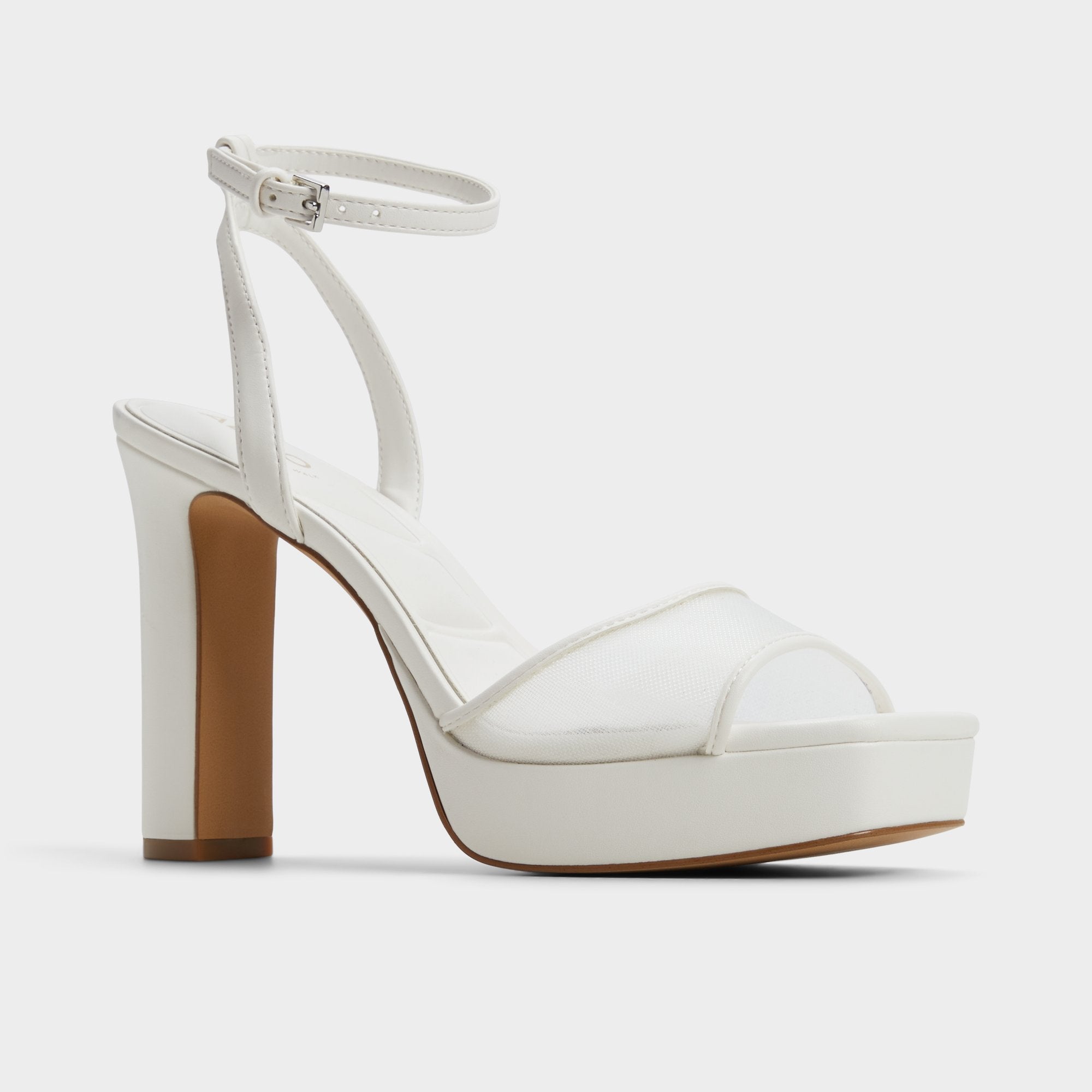 Other White Chicglimmer Other White Women's Platform sandals - Strappy heeled sandal, Block heel | Aldo