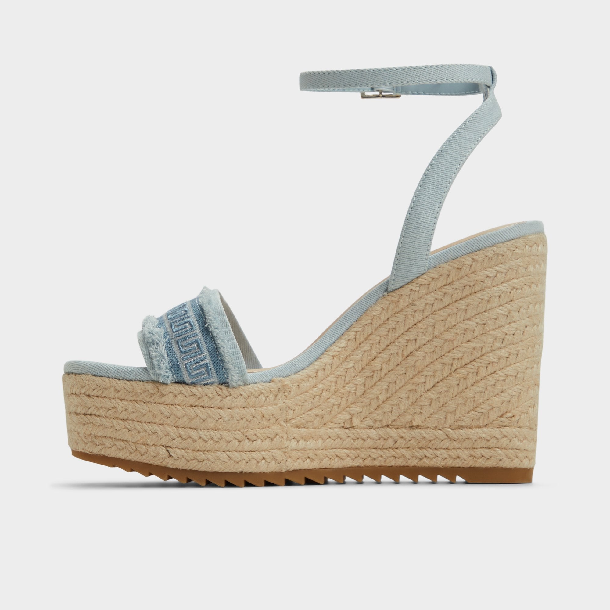 Denim Aberitram Denim Women's Platform sandals - Wedge sandal | Aldo