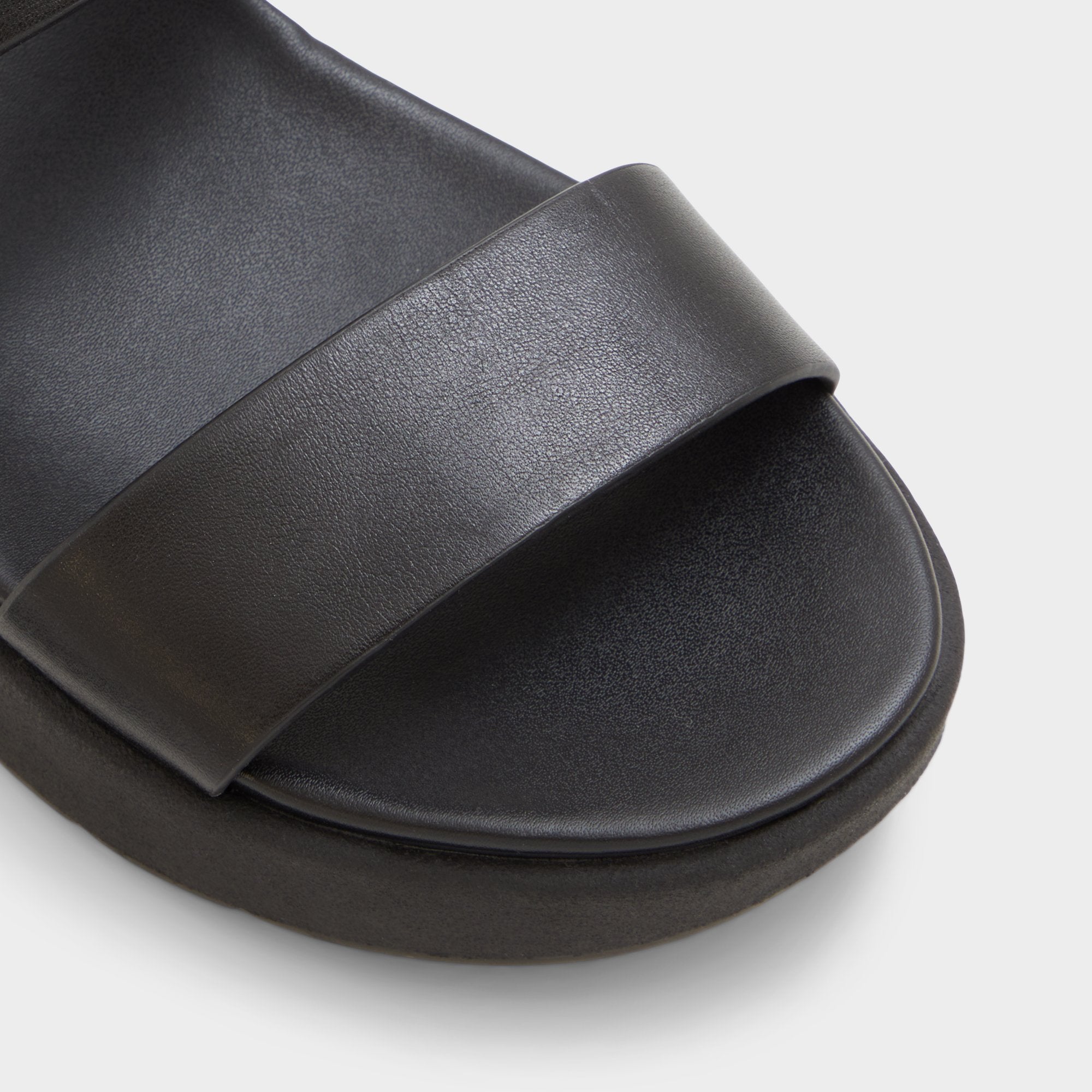 Black Silyia Black Women's Sandals - Flat sandal | Aldo