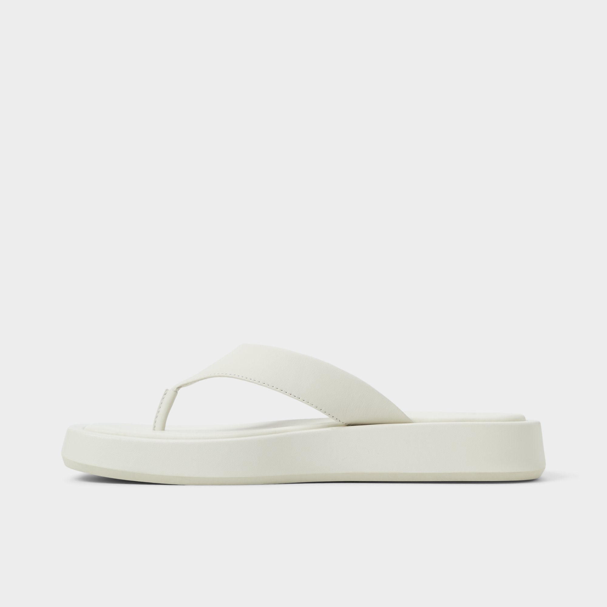 White/bone Grettle White/Bone Women's Flats - Flip flop, Flatform | Aldo