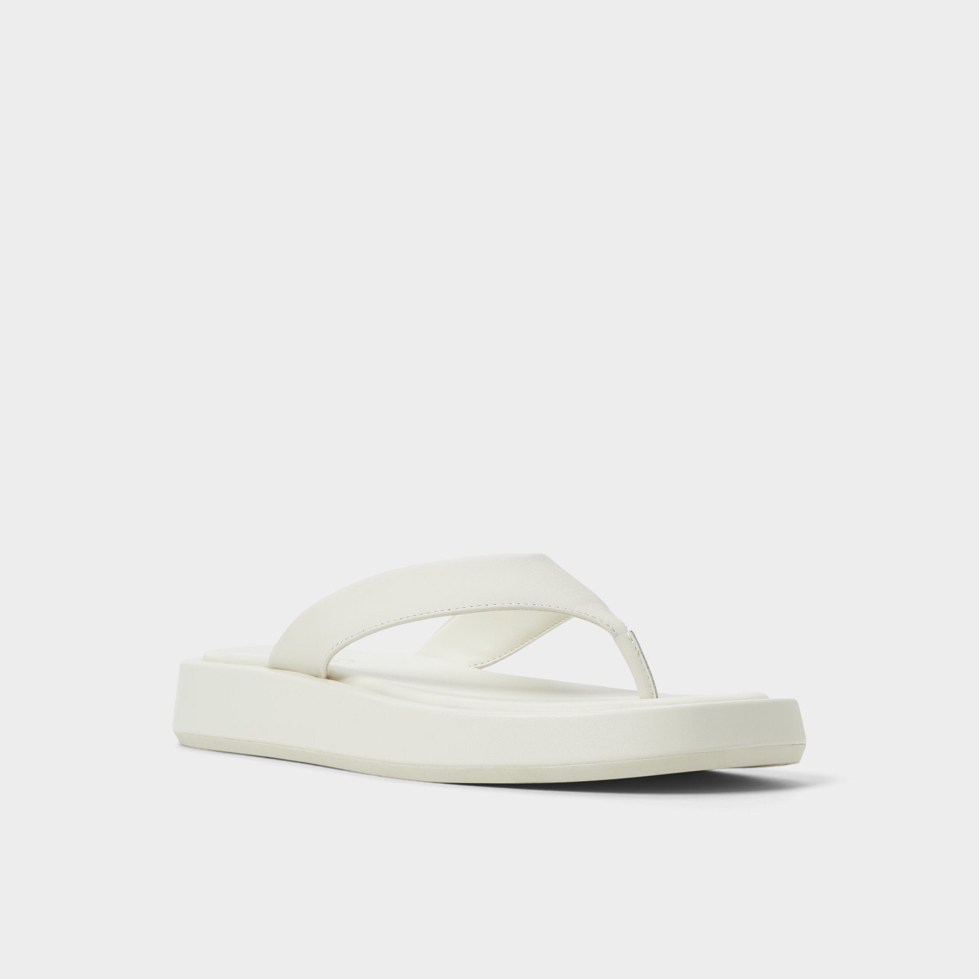 White/bone Grettle White/Bone Women's Flats - Flip flop, Flatform | Aldo