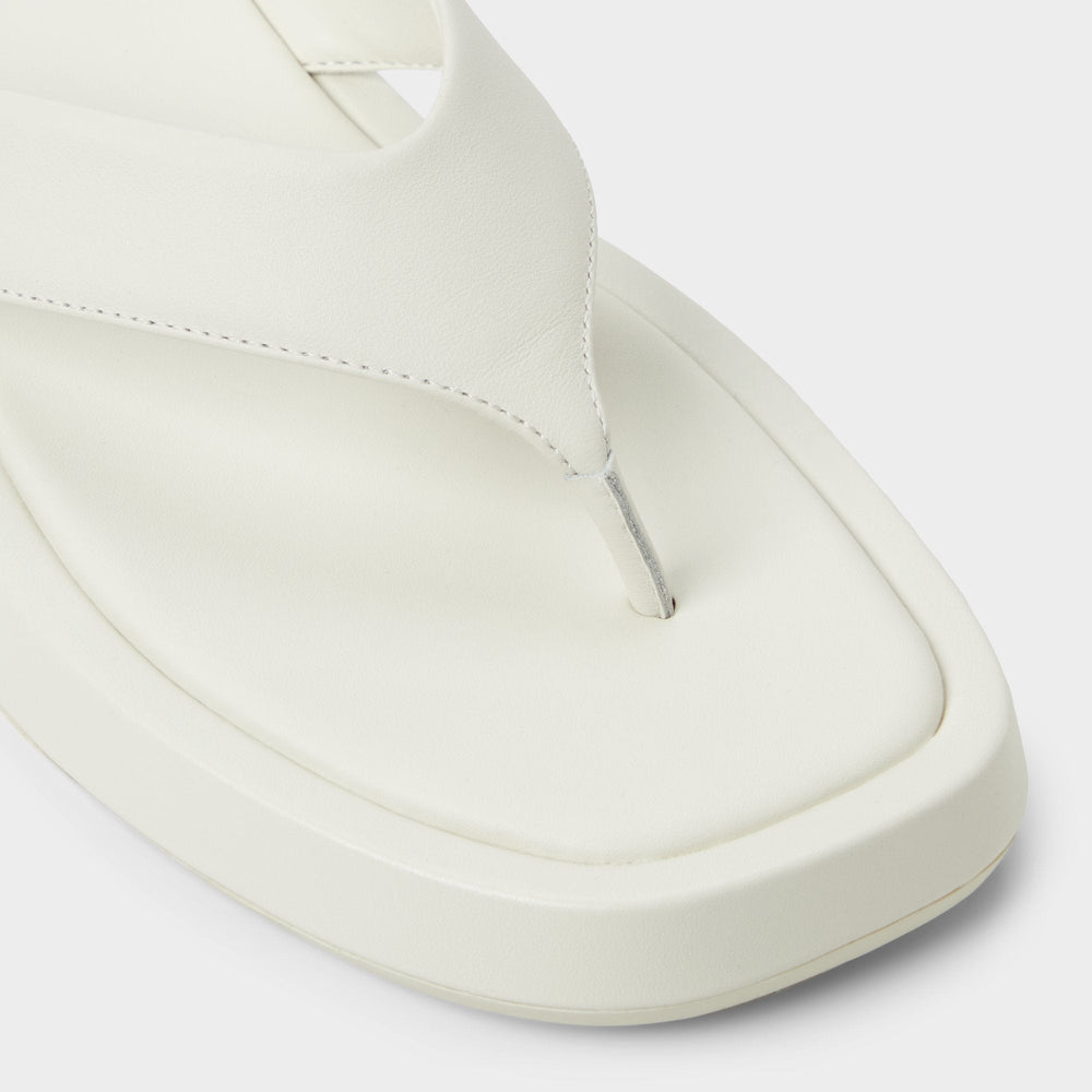 White/bone Grettle White/Bone Women's Flats - Flip flop, Flatform | Aldo