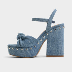 Blue Combo Ulialdan Blue Combo Women's Platform sandals - Strappy heeled sandal | Aldo