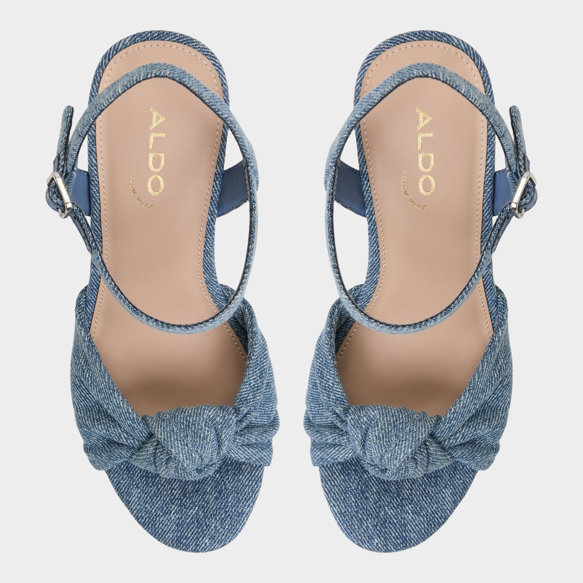 Blue Combo Ulialdan Blue Combo Women's Platform sandals - Strappy heeled sandal | Aldo