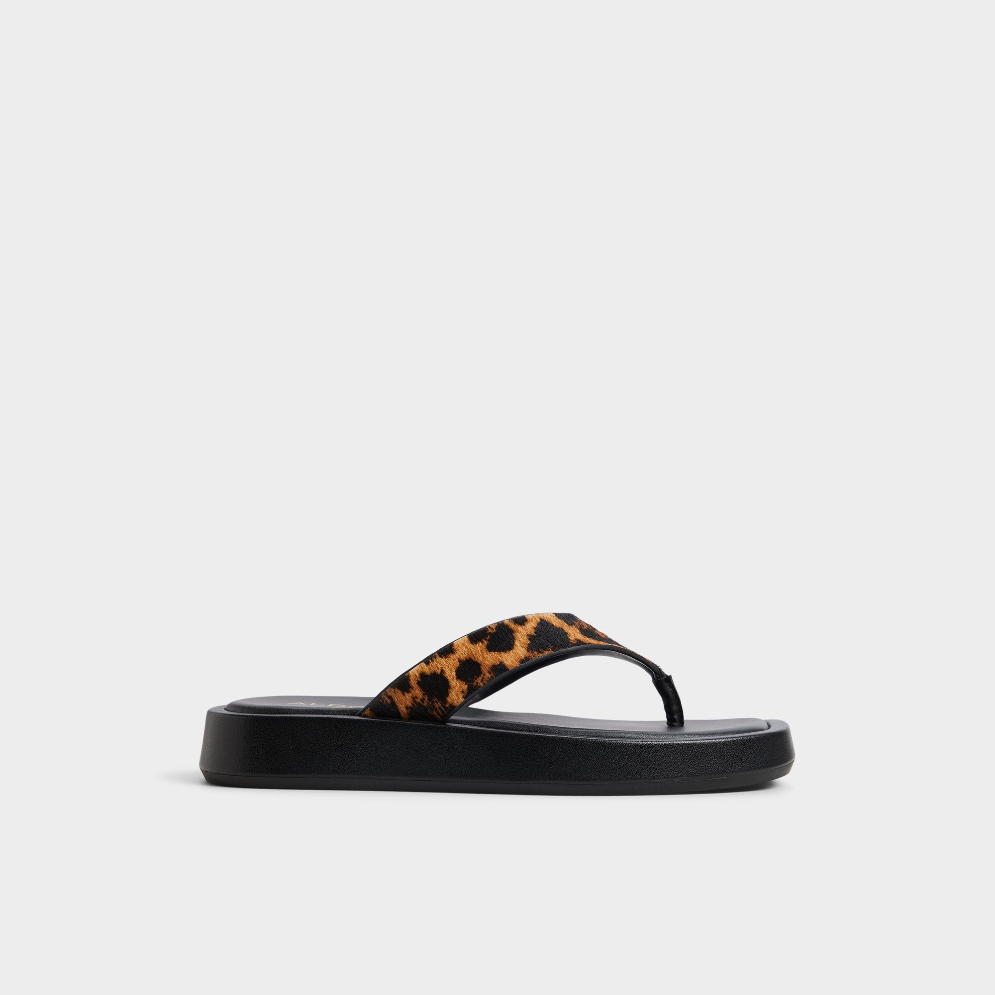 Brown Multi Grettle Brown Multi Women's Flats - Flip flop, Platform | Aldo