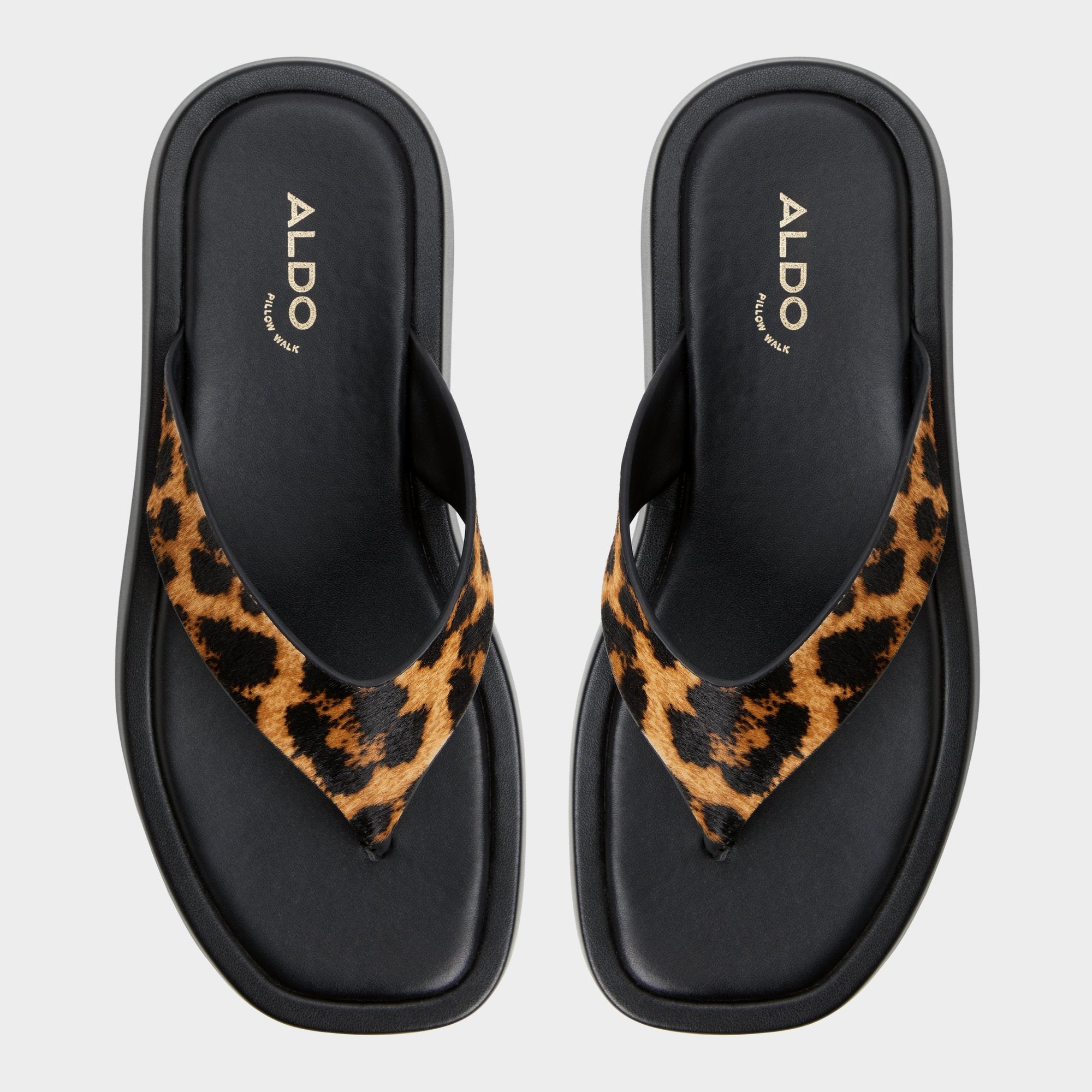 Brown Multi Grettle Brown Multi Women's Flats - Flip flop, Platform | Aldo
