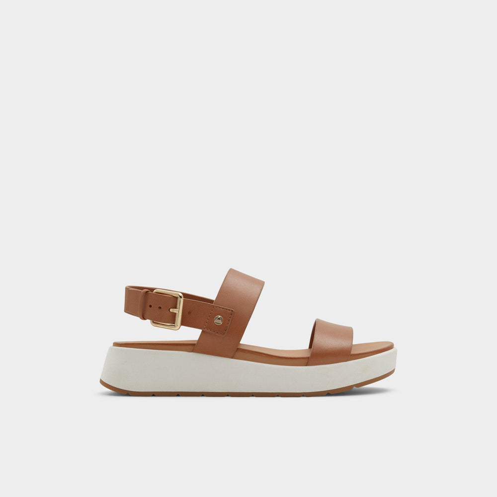 Dark Beige Silyia Dark Beige Women's Sandals - Flat sandal | Aldo
