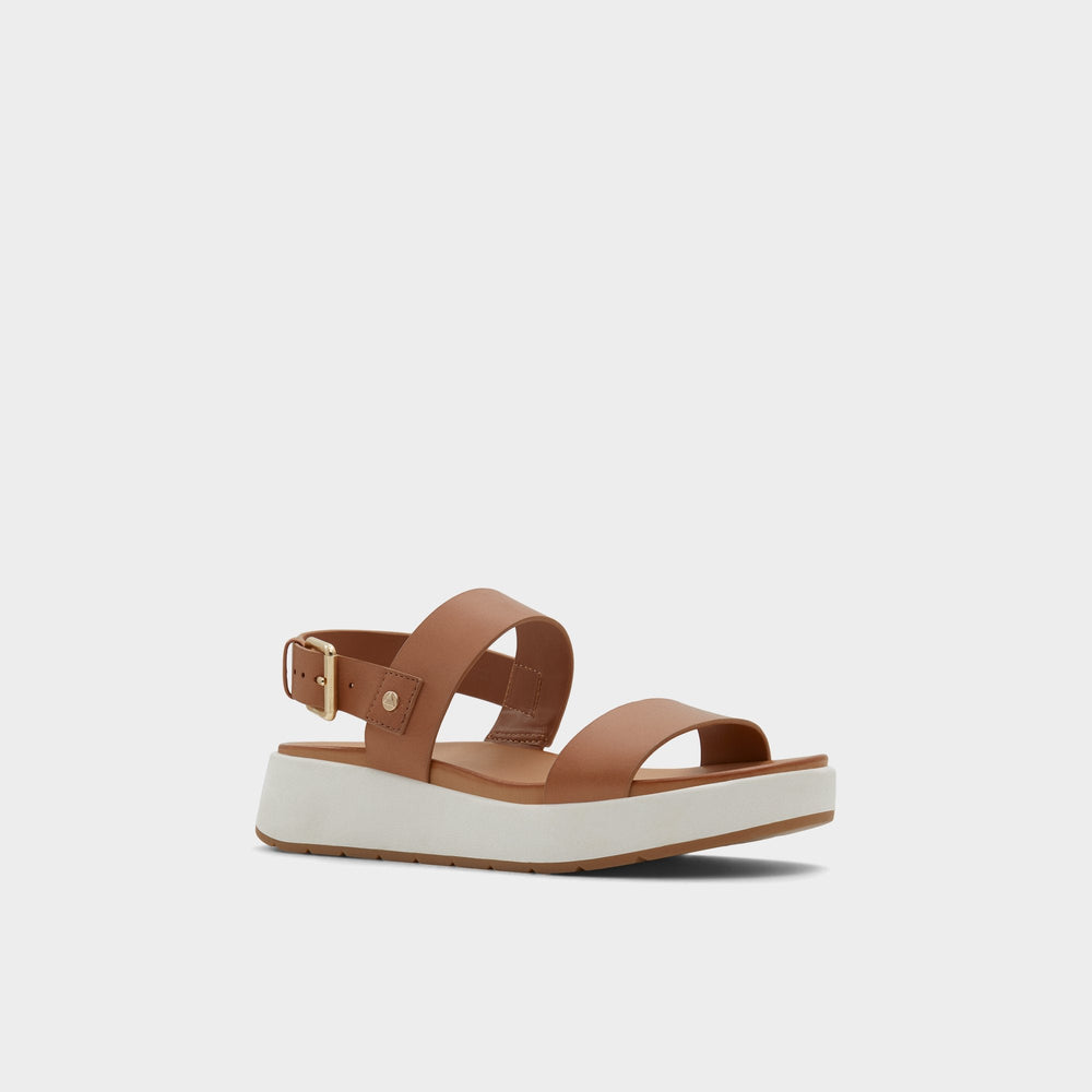 Dark Beige Silyia Dark Beige Women's Sandals - Flat sandal | Aldo