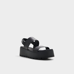 Open Black Thila Open Black Women's Wedges - Wedge sandal | Aldo