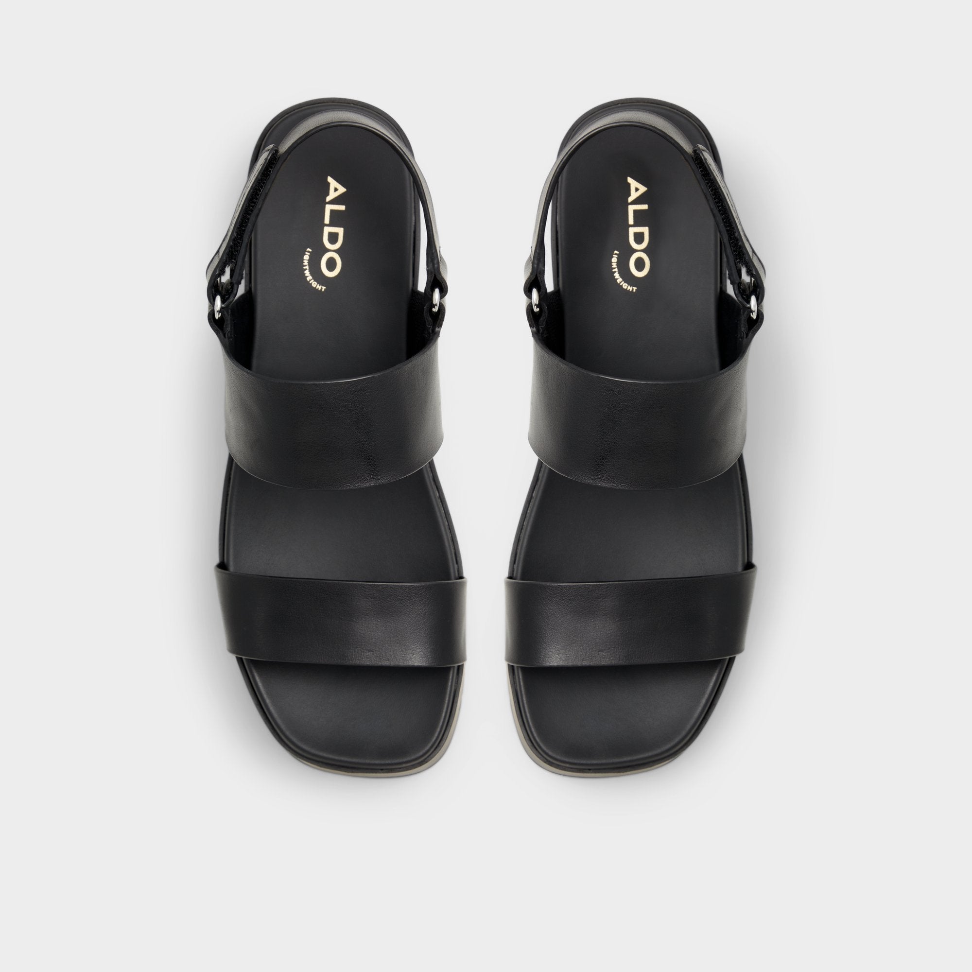 Open Black Thila Open Black Women's Wedges - Wedge sandal | Aldo
