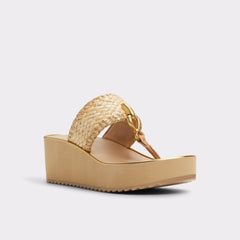 Natural Penelopy Natural Women's Wedges - Wedge sandal, Wedge heel | Aldo
