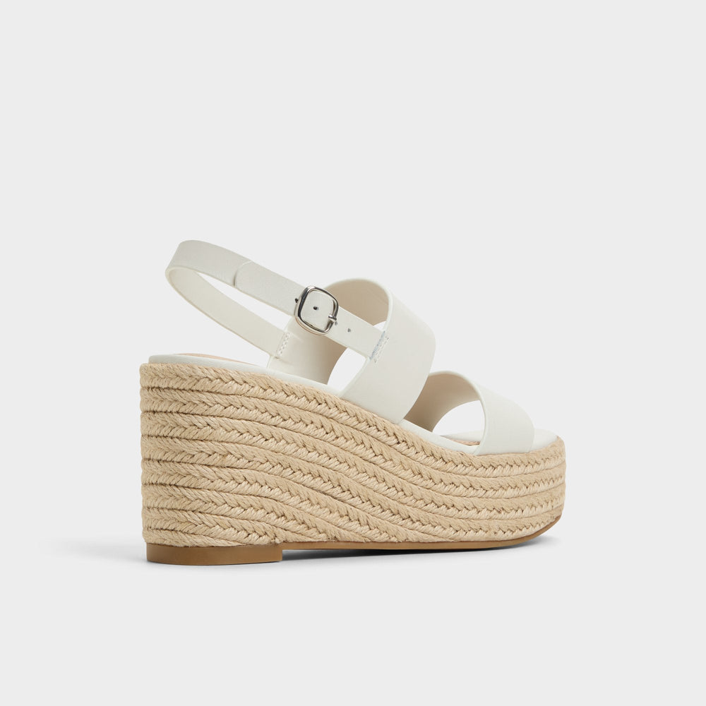 Open white Keoni Open White Women's Platform sandals - Wedge sandal | Aldo