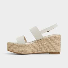 Open white Keoni Open White Women's Platform sandals - Wedge sandal | Aldo