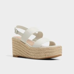 Open white Keoni Open White Women's Platform sandals - Wedge sandal | Aldo