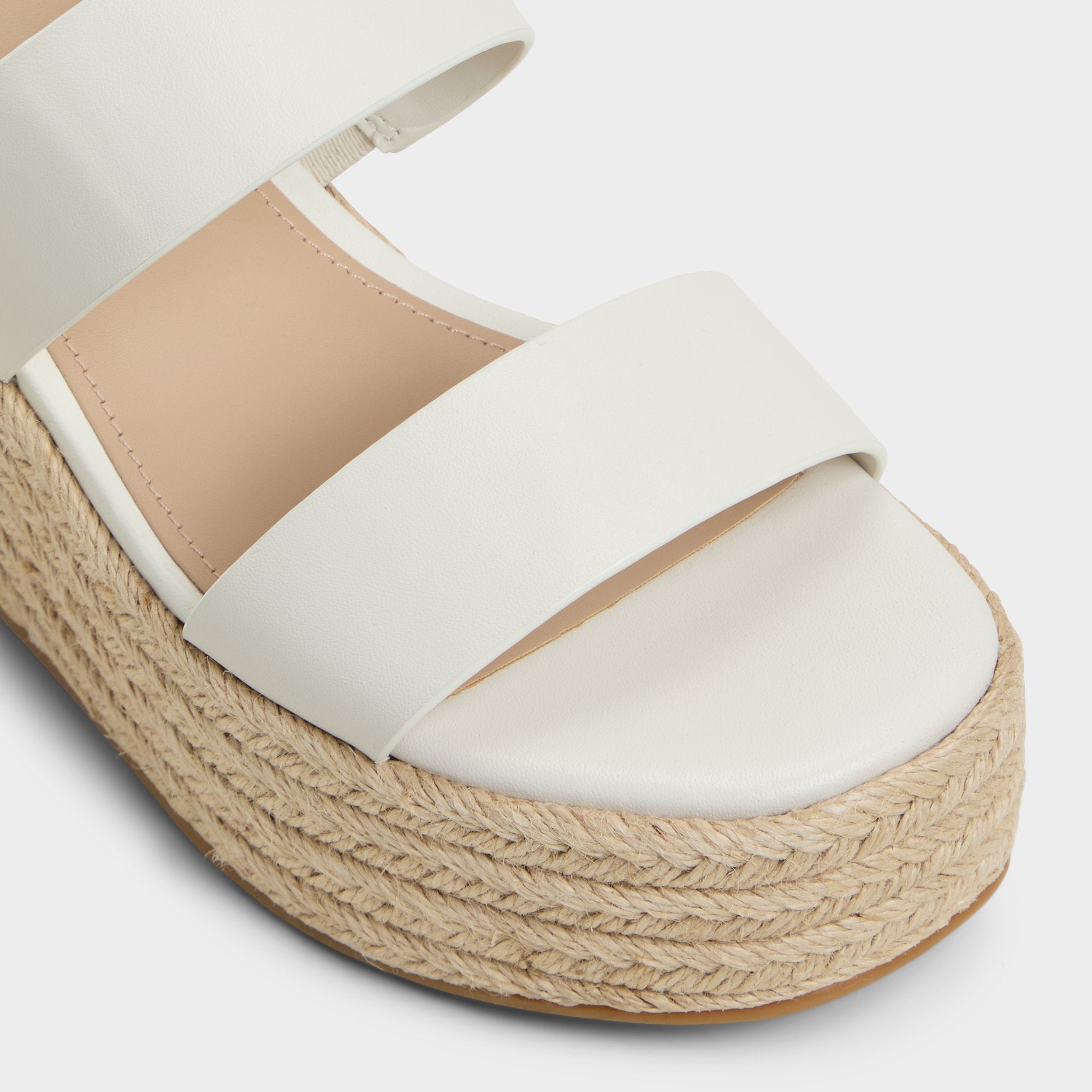 Open white Keoni Open White Women's Platform sandals - Wedge sandal | Aldo