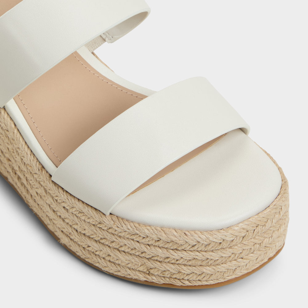 Open white Keoni Open White Women's Platform sandals - Wedge sandal | Aldo