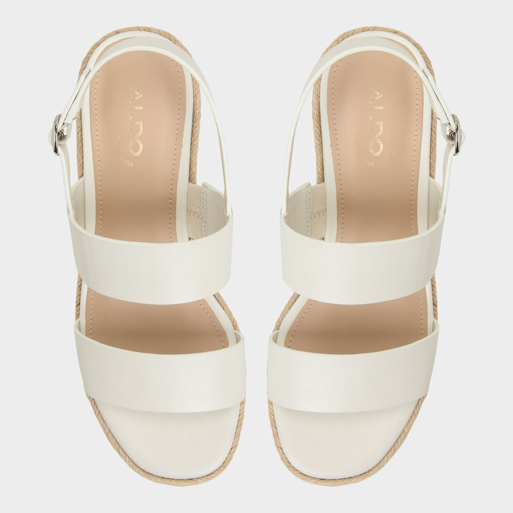 Open white Keoni Open White Women's Platform sandals - Wedge sandal | Aldo