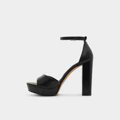Black Enaegyn2.0 Black Women's Platform sandals - Strappy heeled sandal, Platform | Aldo