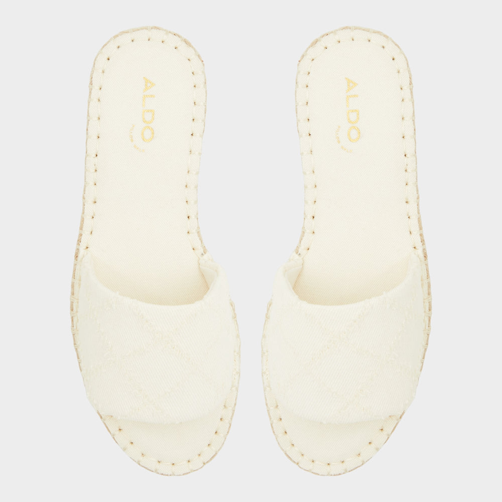 Open Natural Erireni Open Natural Women's Flats - Slide sandal | Aldo
