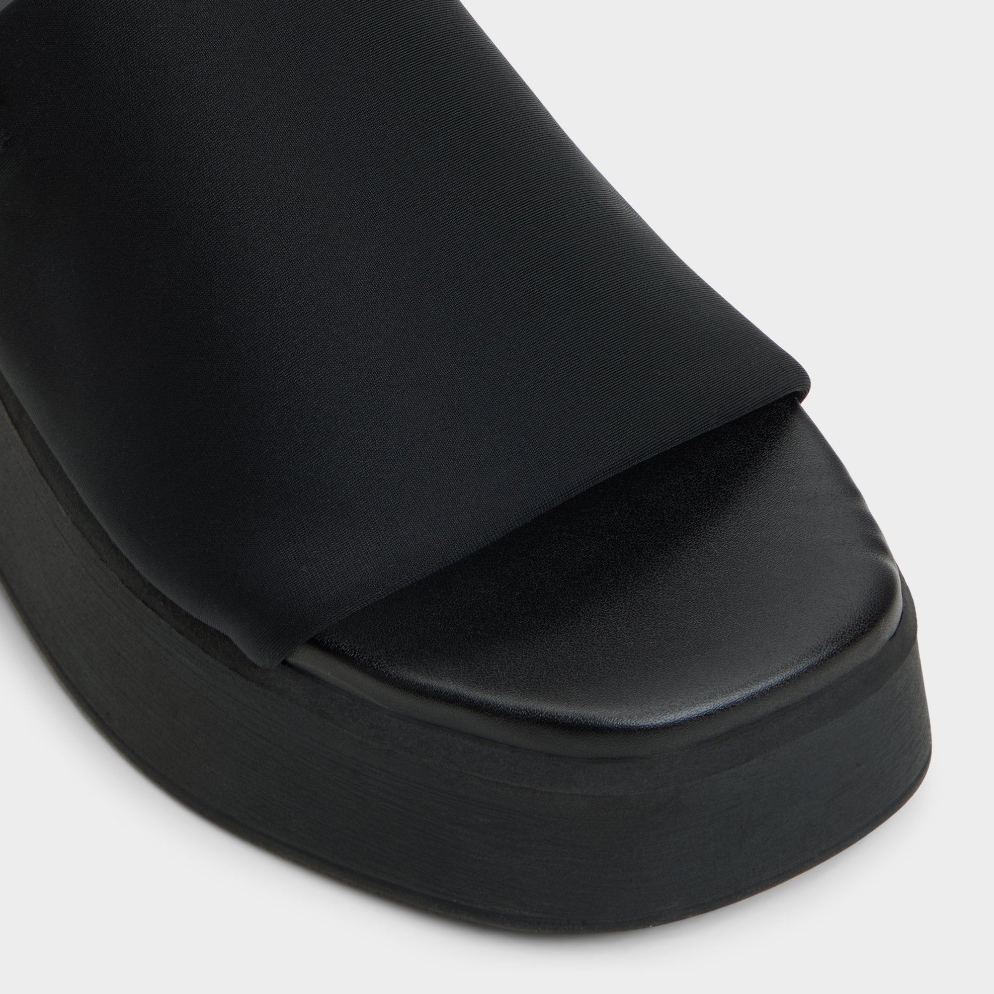 Black Yassa Black Women's Wedges - Wedge sandal | Aldo
