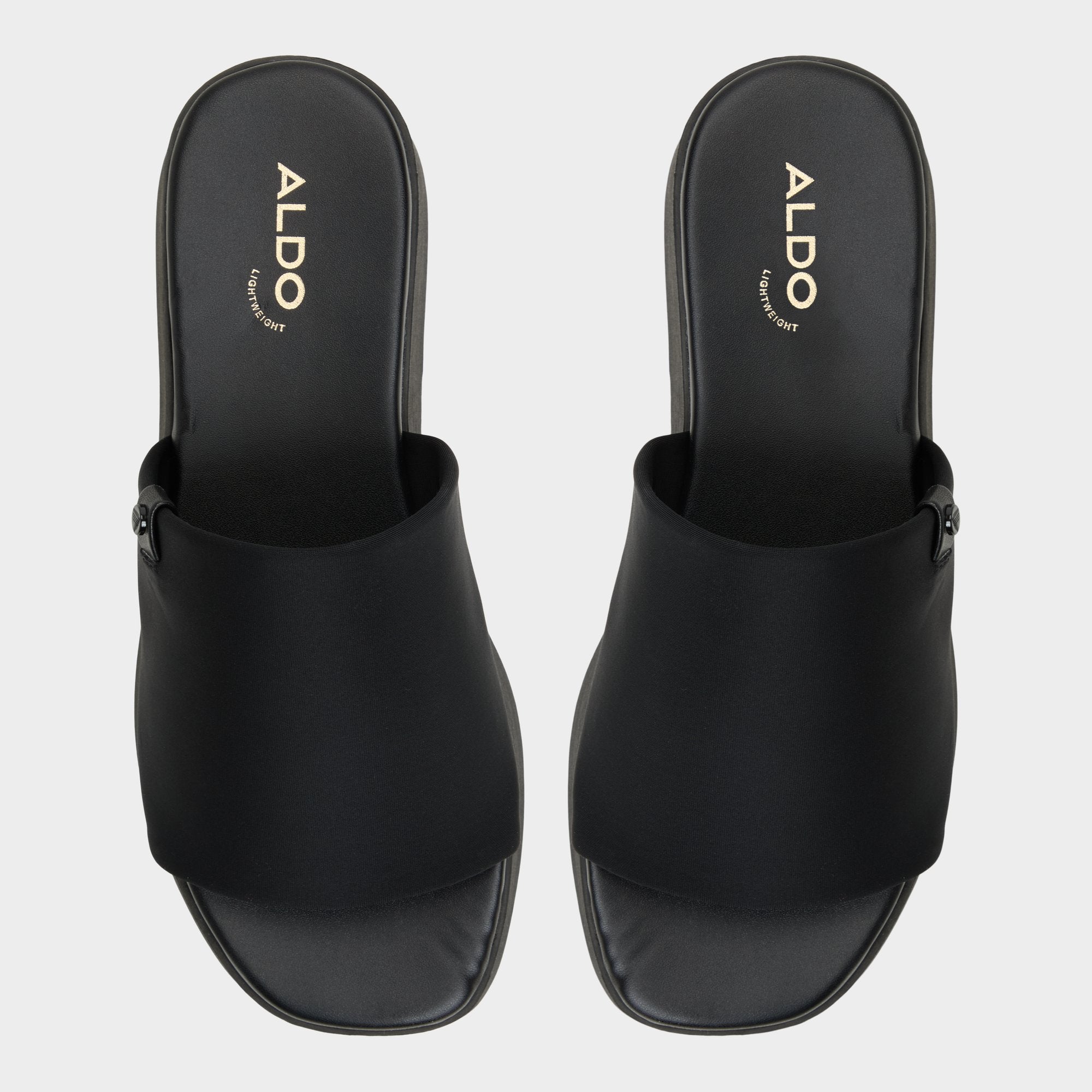 Black Yassa Black Women's Wedges - Wedge sandal | Aldo