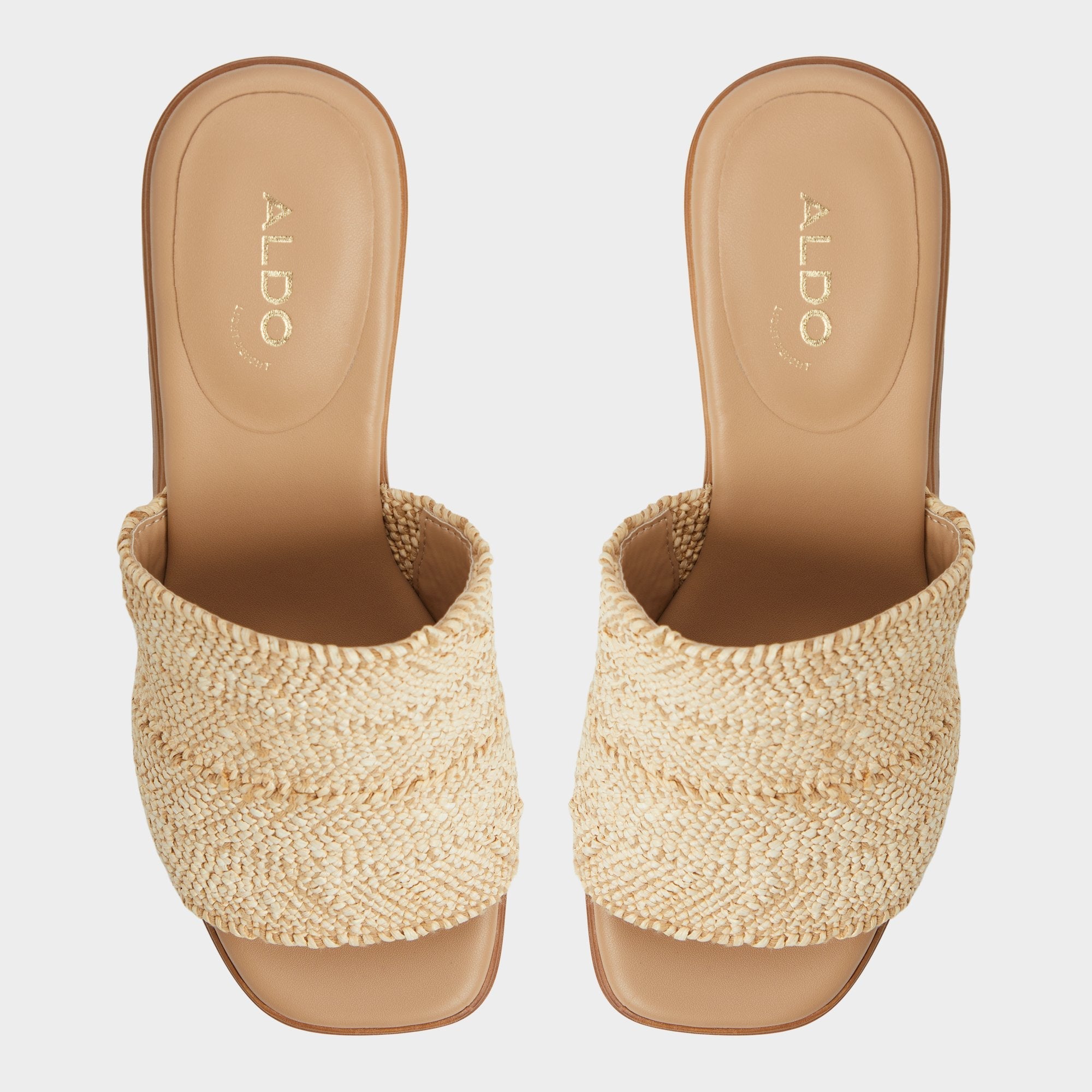 Natural Maysee Natural Women's Platform sandals - Heeled mule, Platform | Aldo
