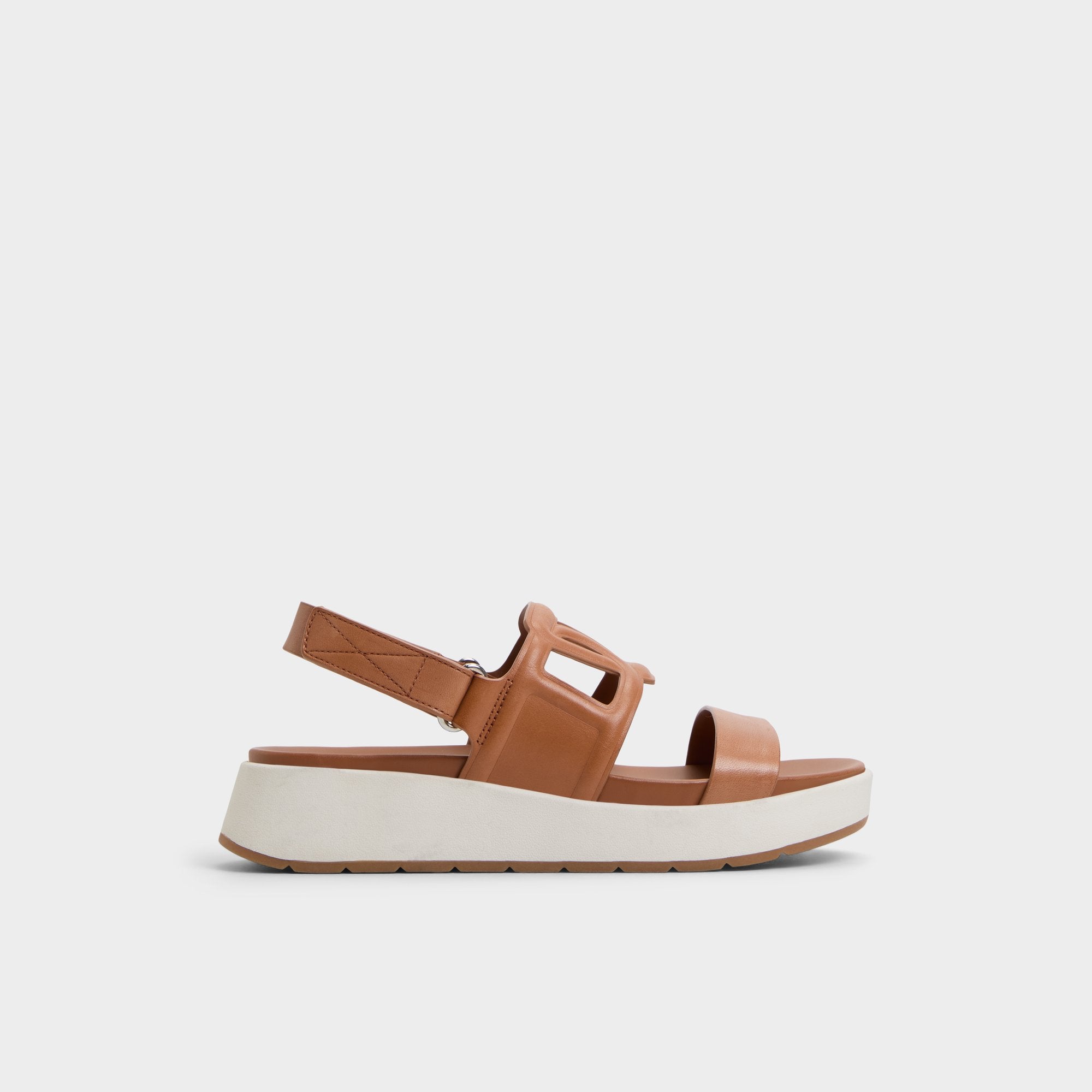 Medium Brown Onuvia Medium Brown Women's Footbed sandals - Footbed sandal, Flatform | Aldo