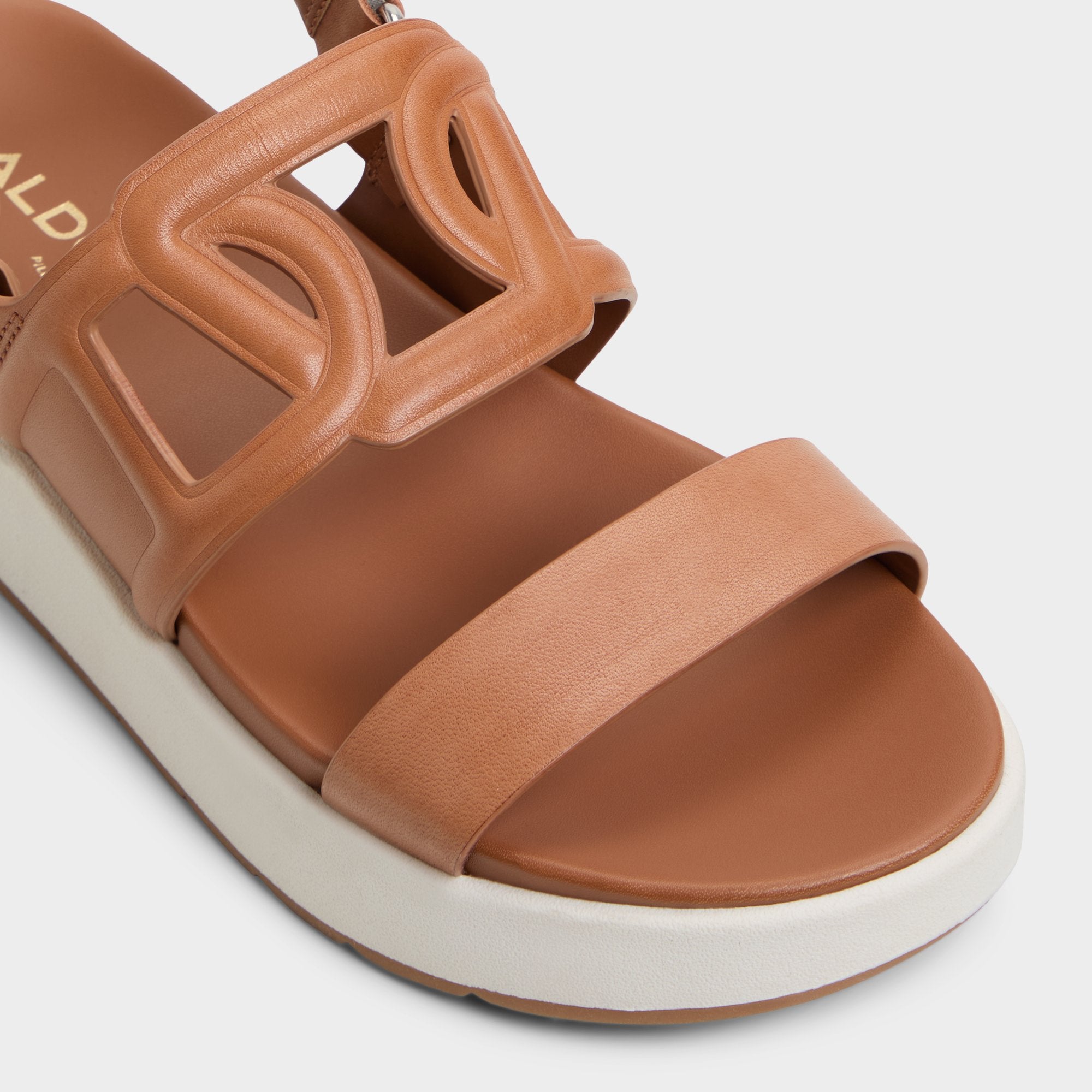 Medium Brown Onuvia Medium Brown Women's Footbed sandals - Footbed sandal, Flatform | Aldo