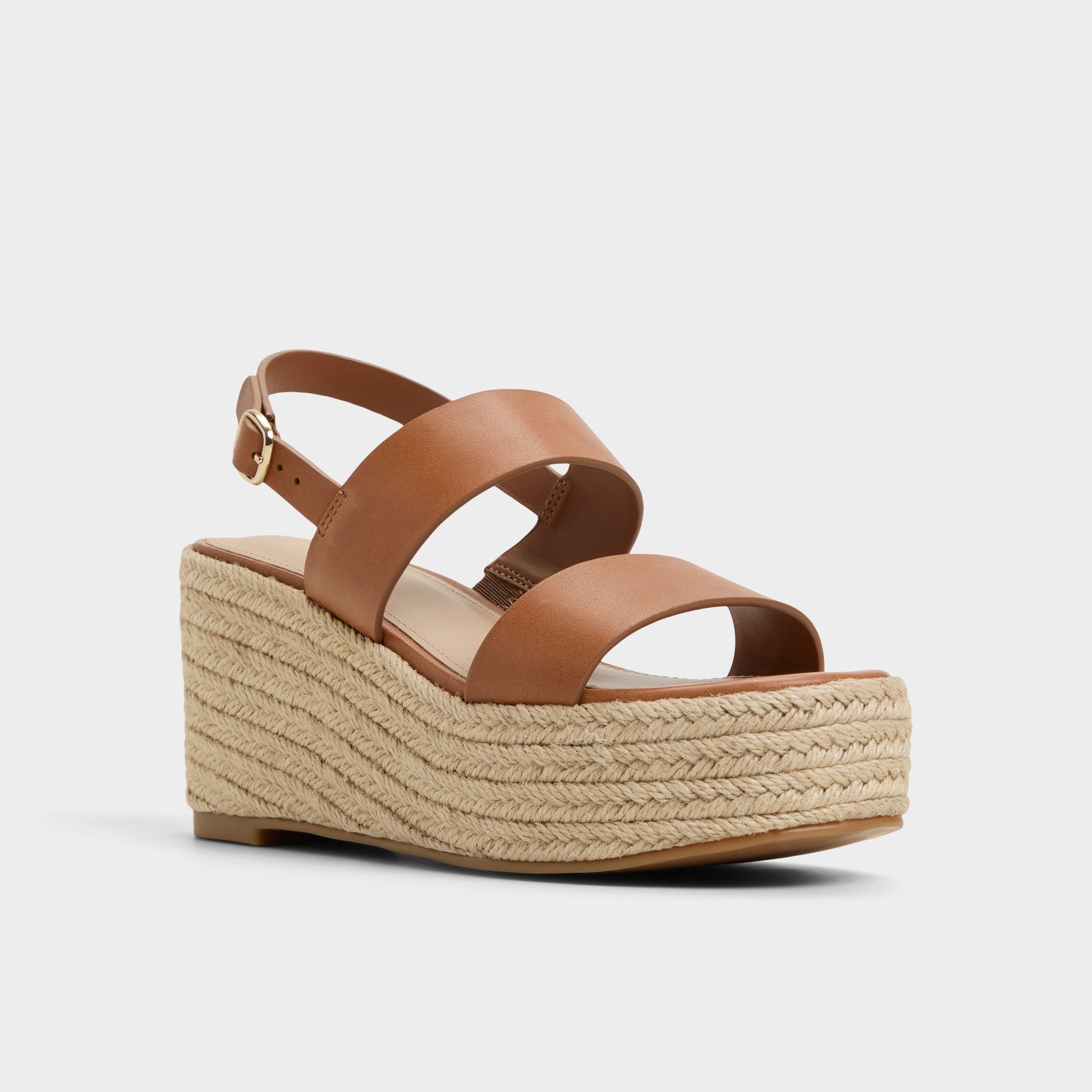 Medium brown Keoni Medium Brown Women's Platform sandals - Wedge sandal | Aldo