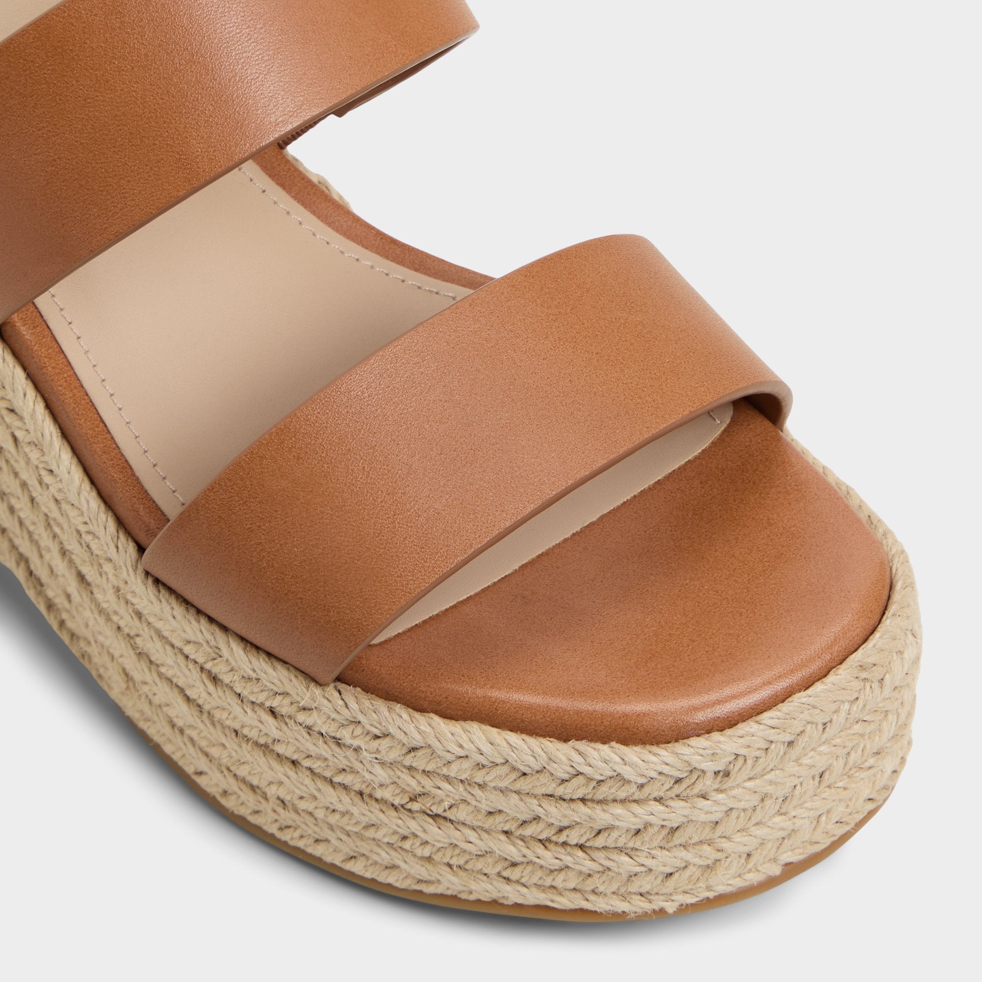 Medium brown Keoni Medium Brown Women's Platform sandals - Wedge sandal | Aldo