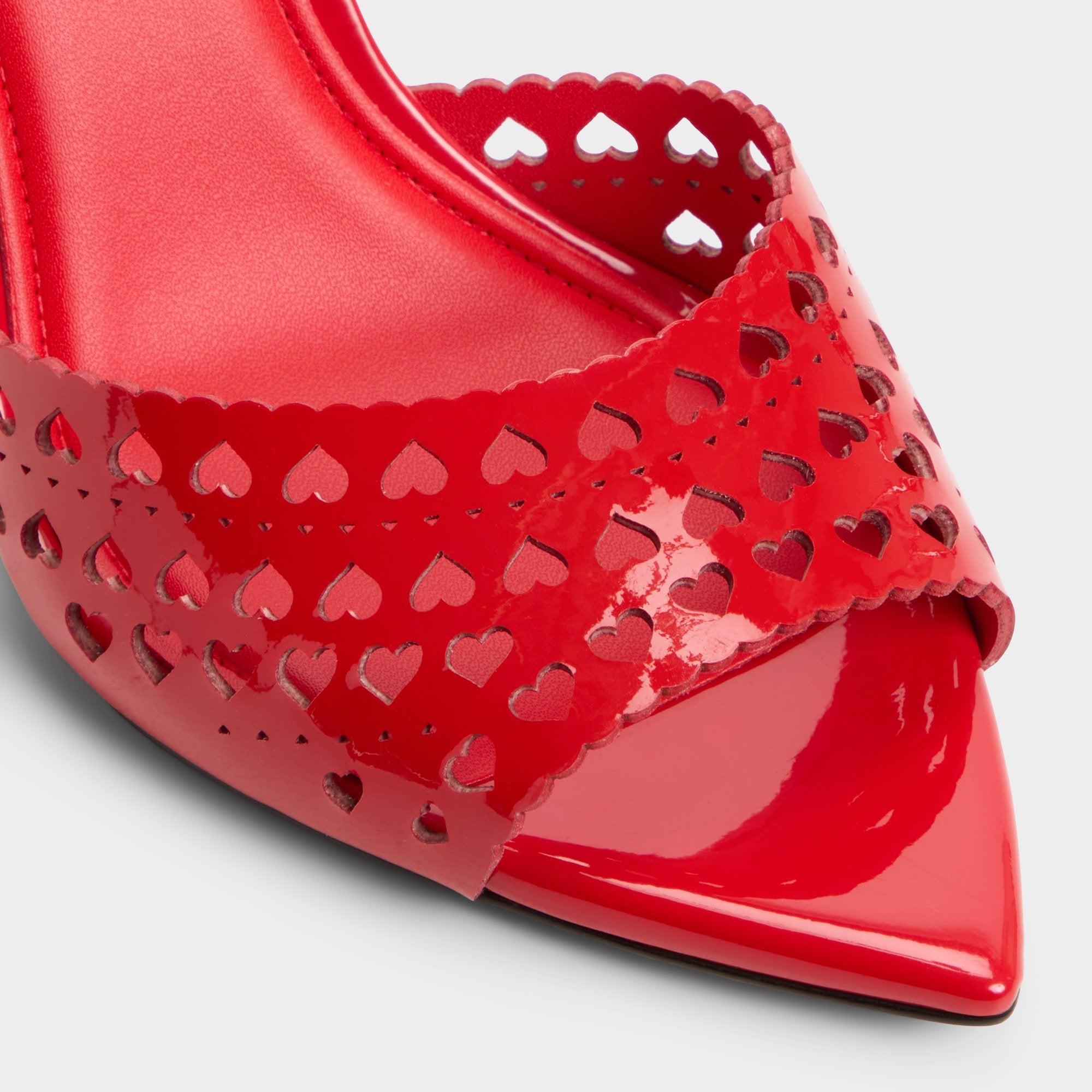 Medium red Lovemule in Medium Red - Heeled mule, Stiletto heel | Aldo