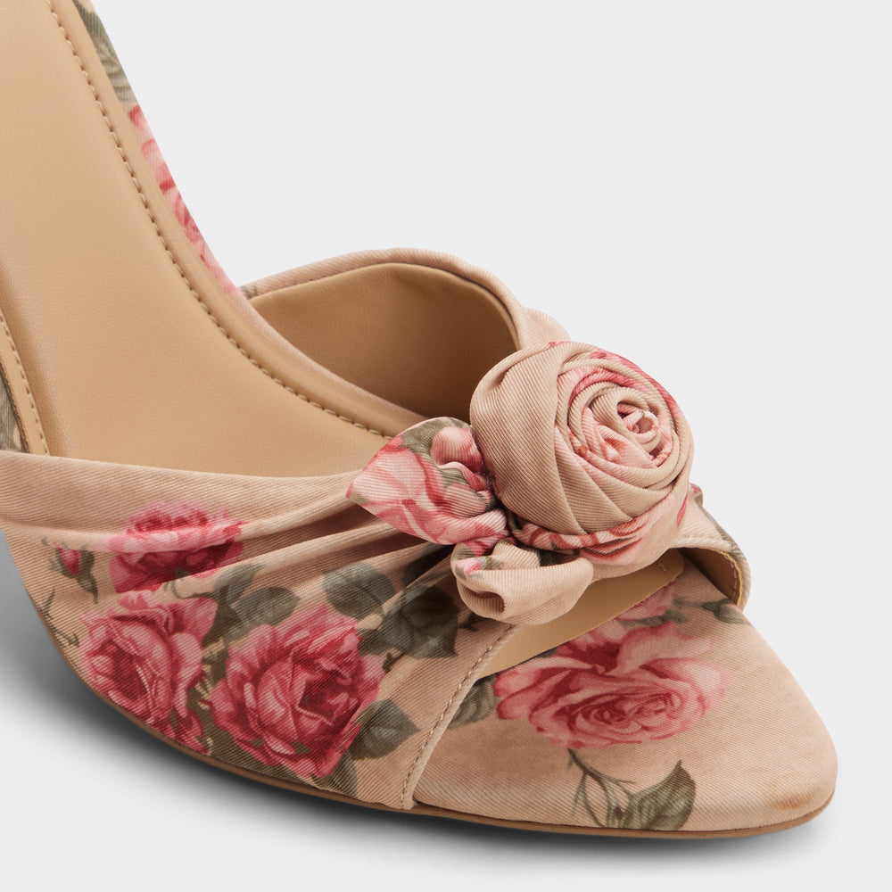 Beige combo Rosalina in Beige Combo 14193392 - Heeled mule, Stiletto heel | Aldo