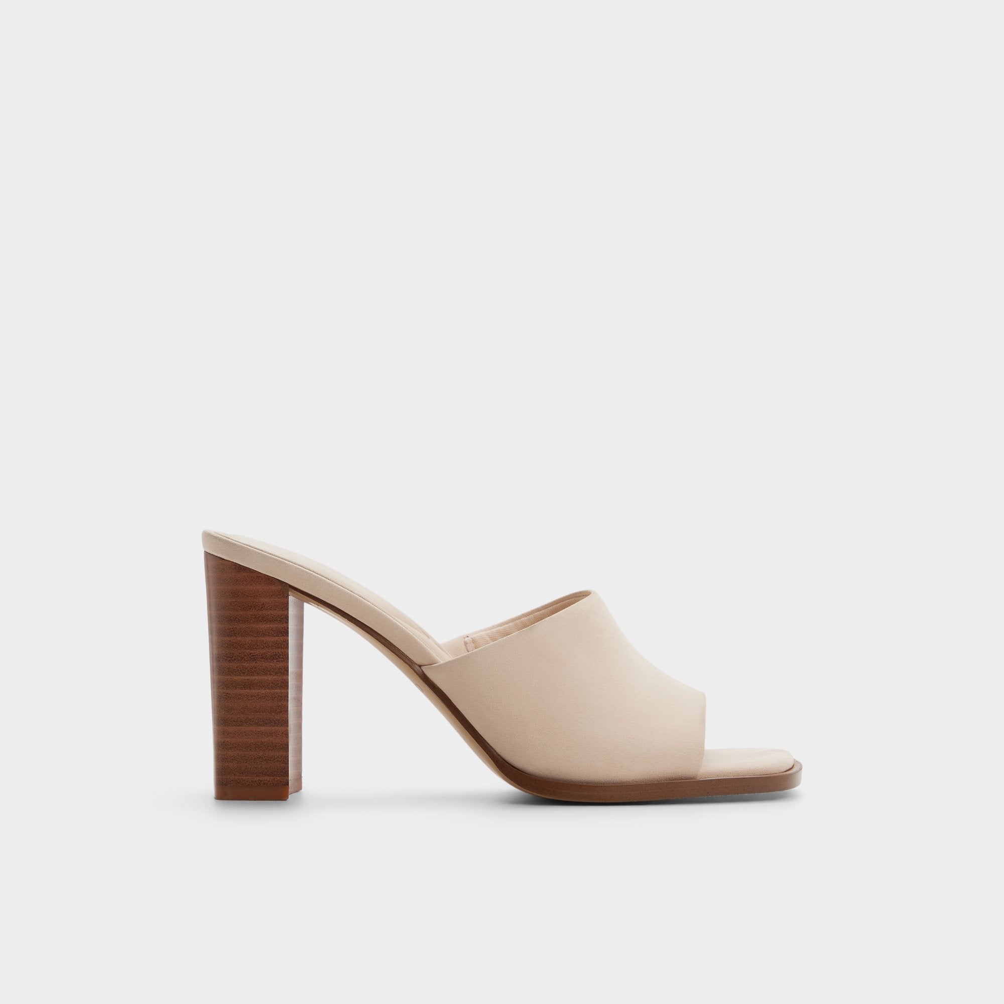 Other beige Re in Sophia Other Beige - Heeled mule, Block heel | Aldo