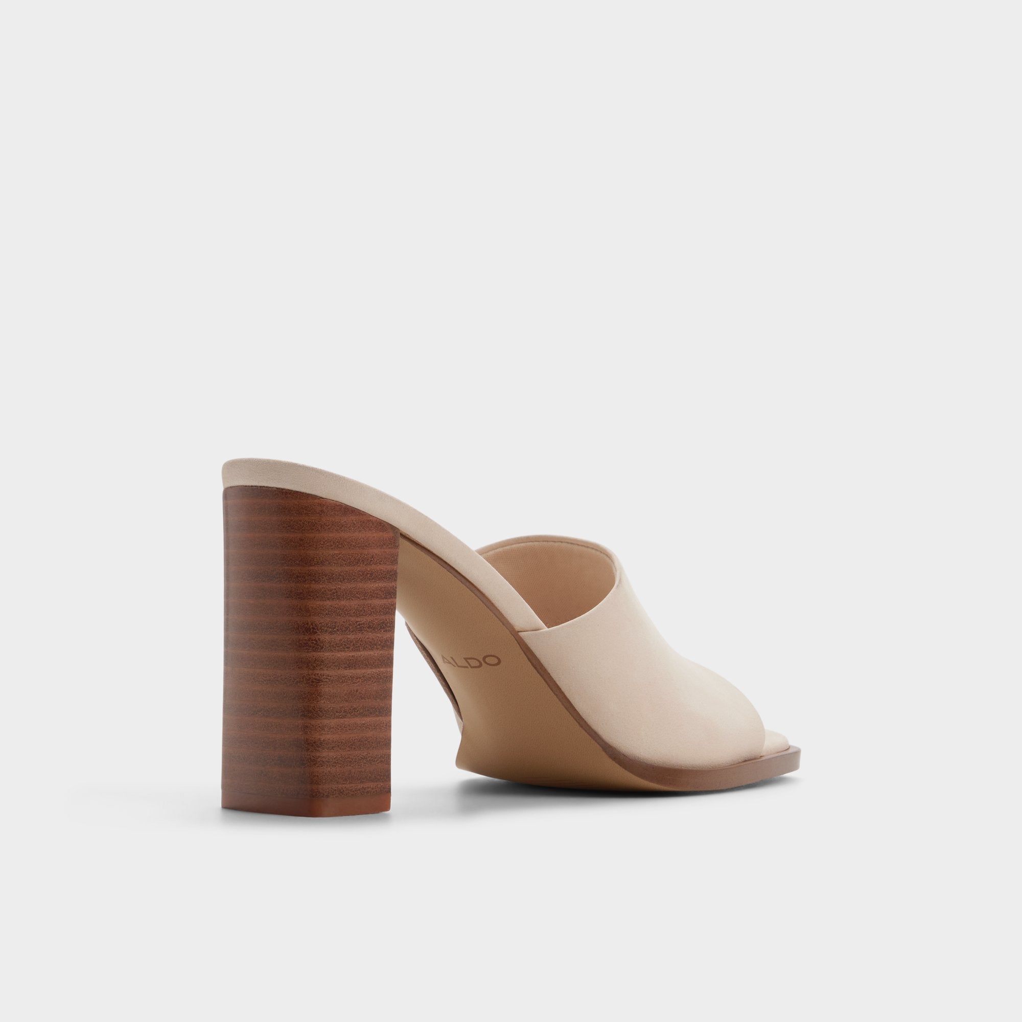 Other beige Re in Sophia Other Beige - Heeled mule, Block heel | Aldo