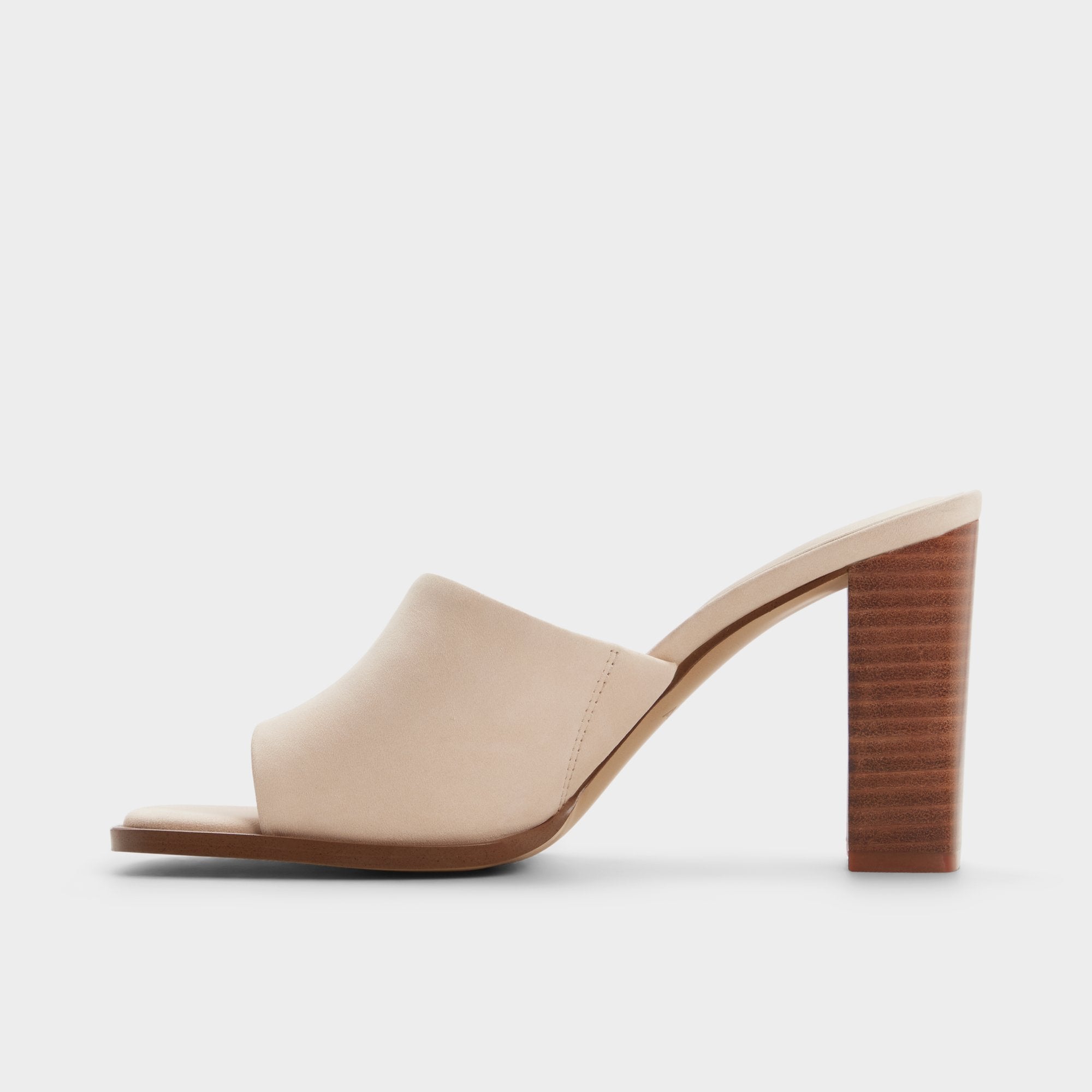 Other beige Re in Sophia Other Beige - Heeled mule, Block heel | Aldo
