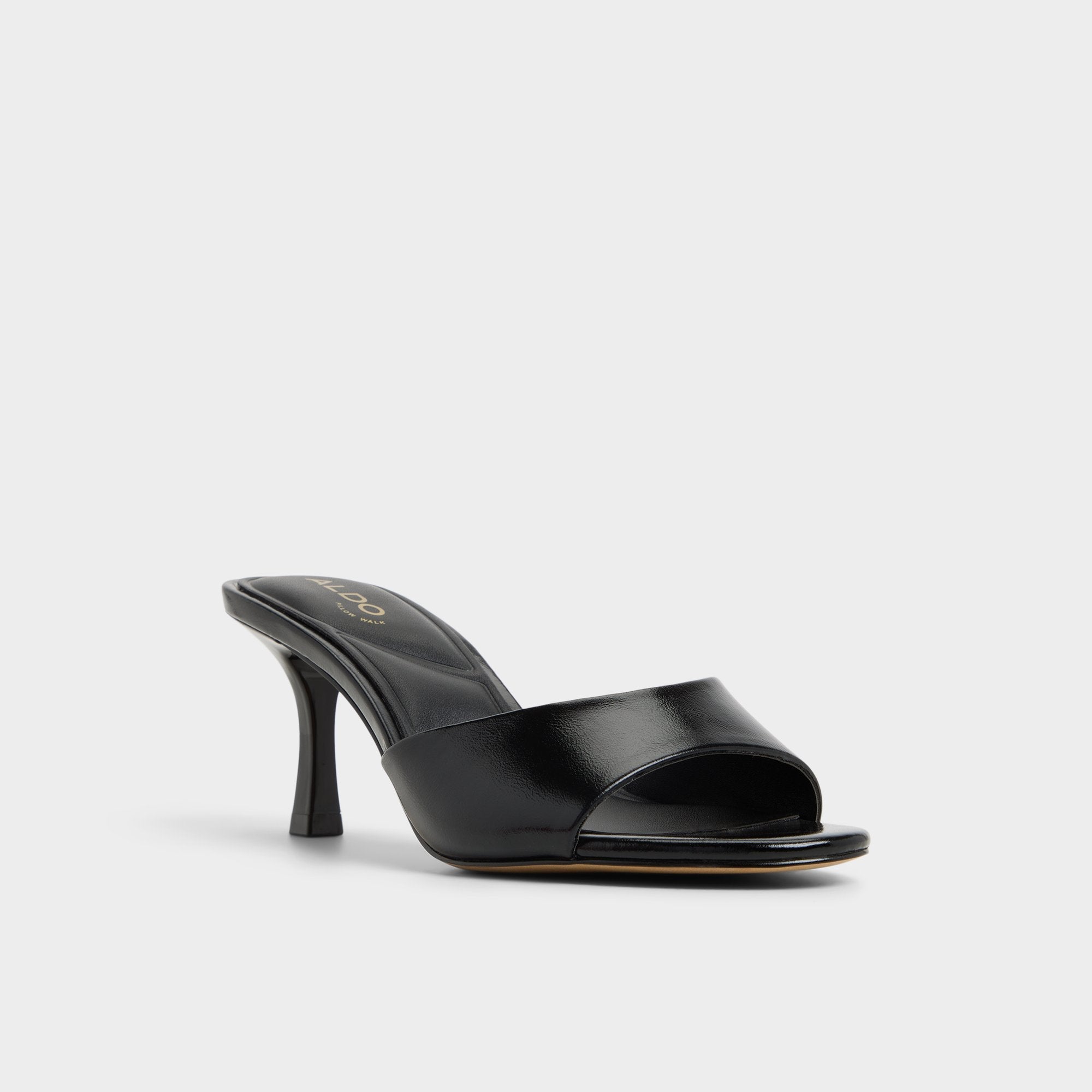 Black Annaberaen in Black - Heeled mule, Stiletto heel | Aldo