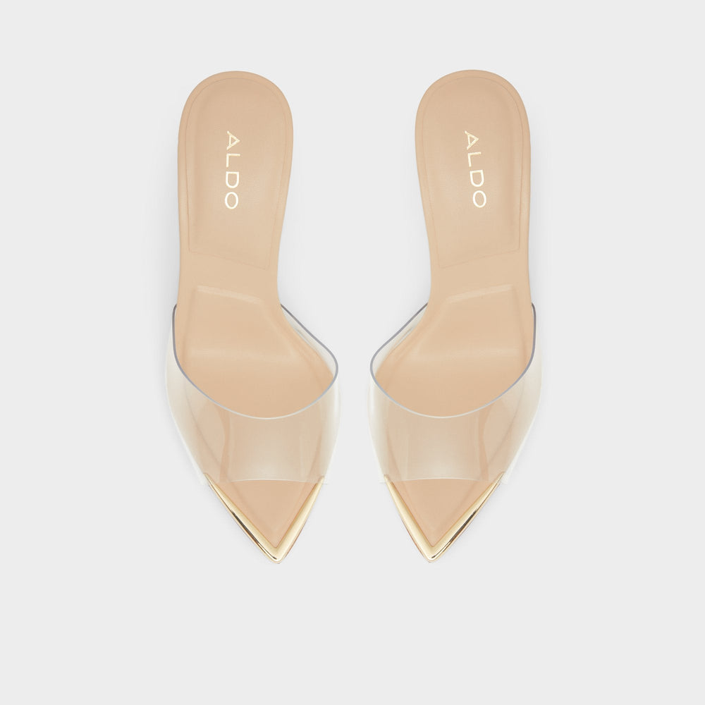 Bone Annabrilden Bone Women's Heeled mules - Heeled mule, Stiletto heel | Aldo