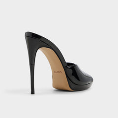 Black Rivieraa in Black - Heeled mule, Platform | Aldo