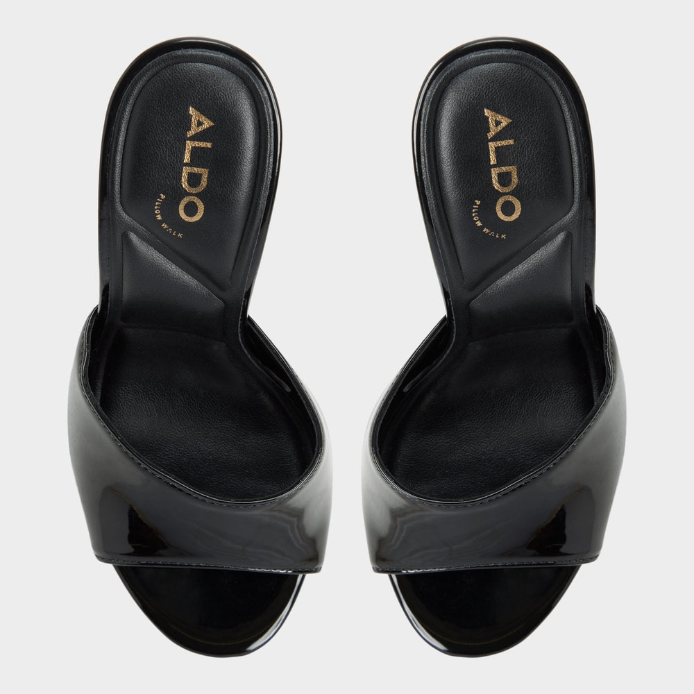 Black Rivieraa in Black - Heeled mule, Platform | Aldo