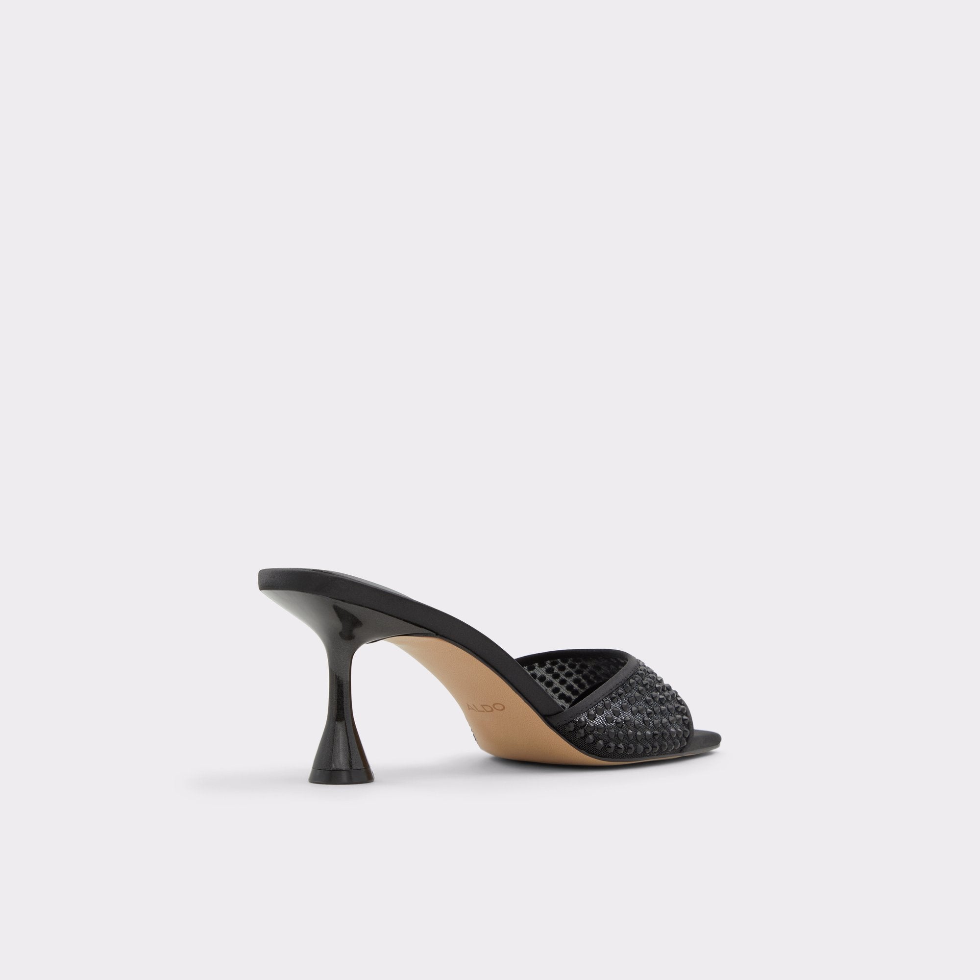 Black Agatha in Black 13658267 - Heeled mule | Aldo