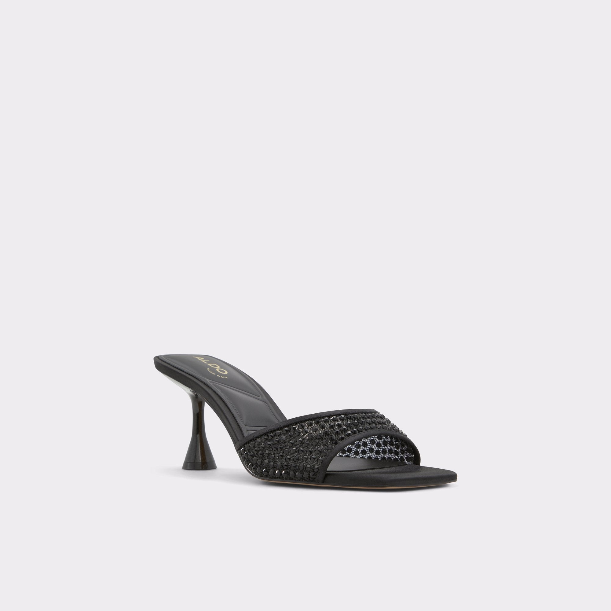 Black Agatha in Black 13658267 - Heeled mule | Aldo