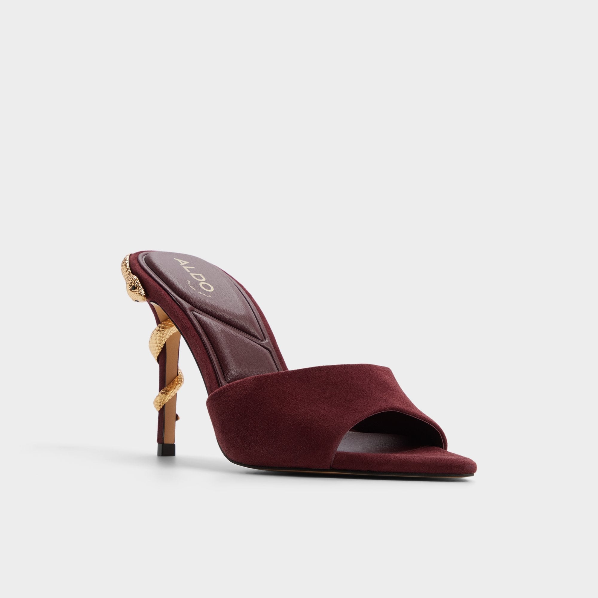 Bordo Seashella in Bordo - Heeled mule | Aldo