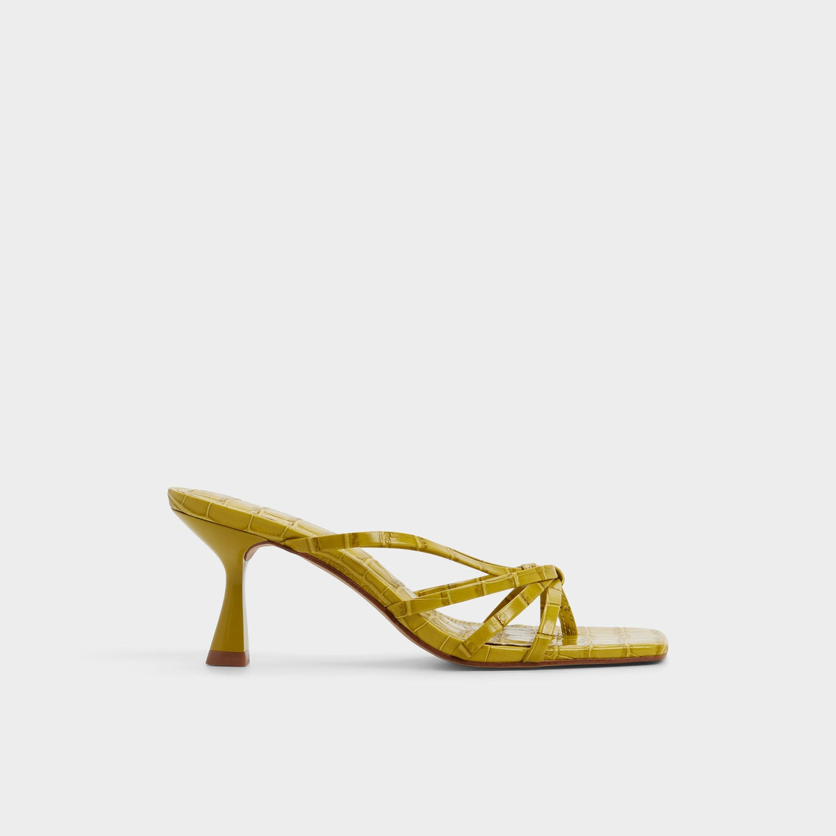 Other yellow Lumera in Other Yellow - Heeled mule, Stiletto heel | Aldo