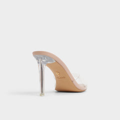 Beige Anitabrilden Beige Women's Mule slides - Heeled mule, Stiletto heel | Aldo