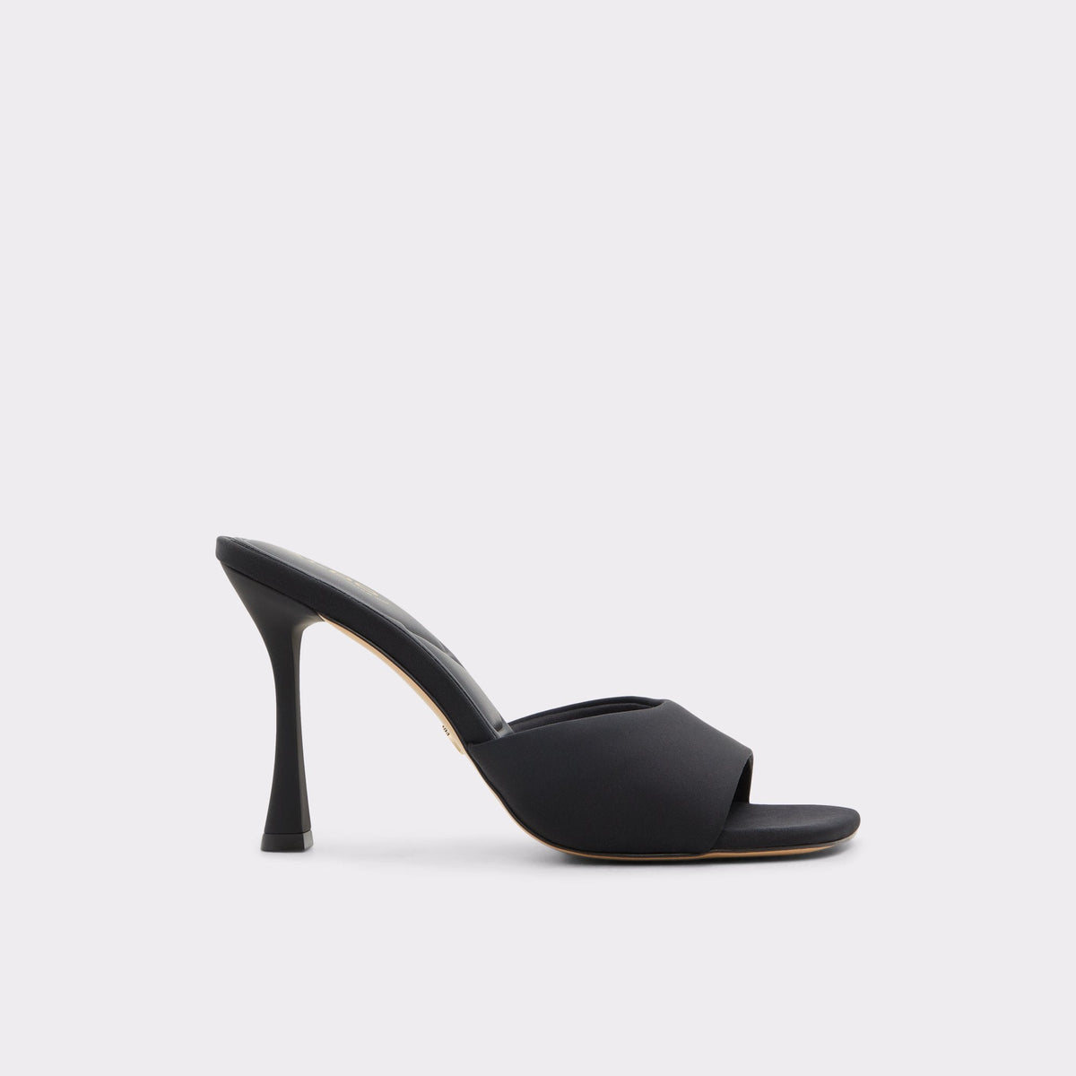 Black Evadalia Black Women's Heeled mules - Heeled mule, Stiletto heel | Aldo